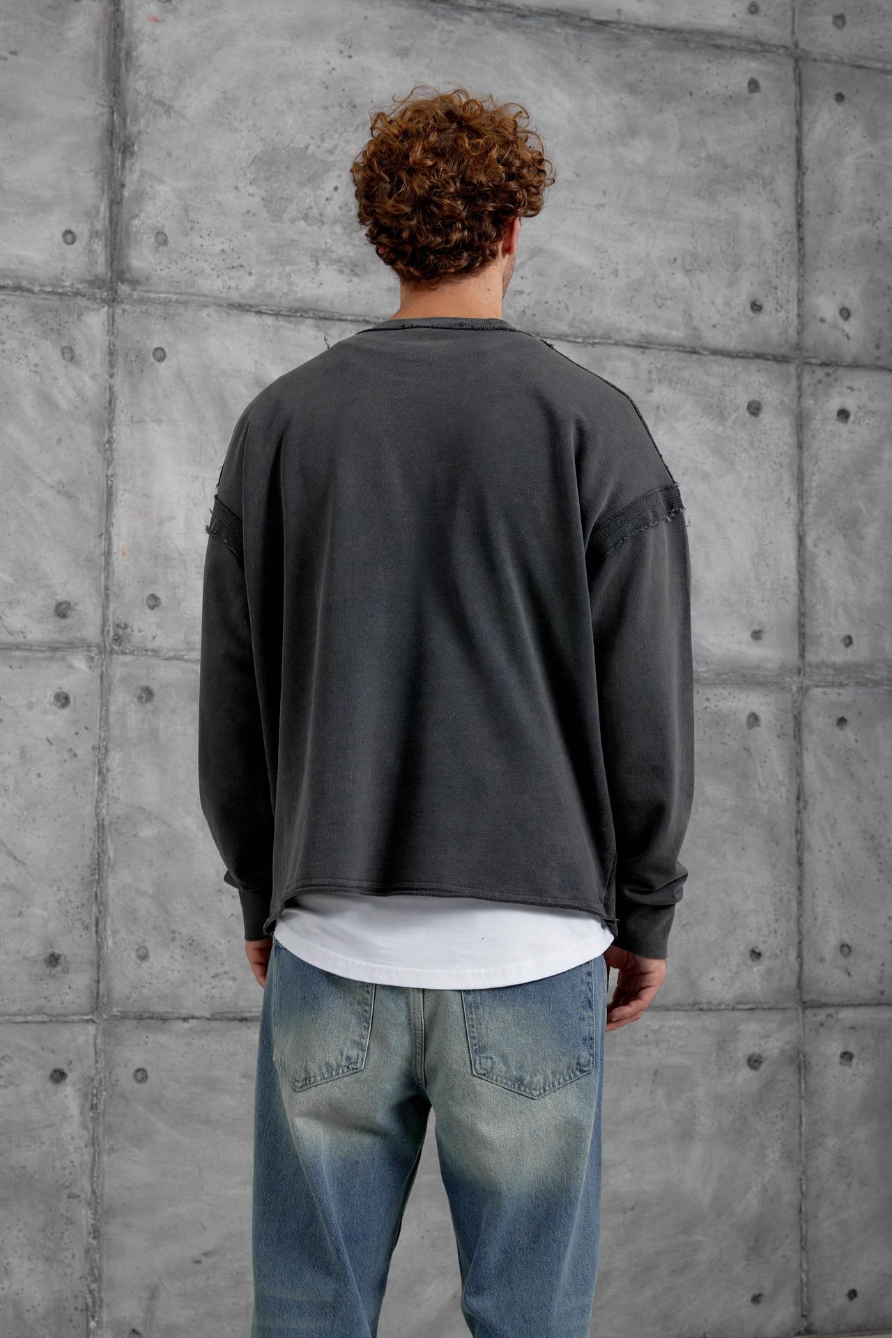 NOMARC Düz Kesim Bisiklet Yaka Sweatshirt 4