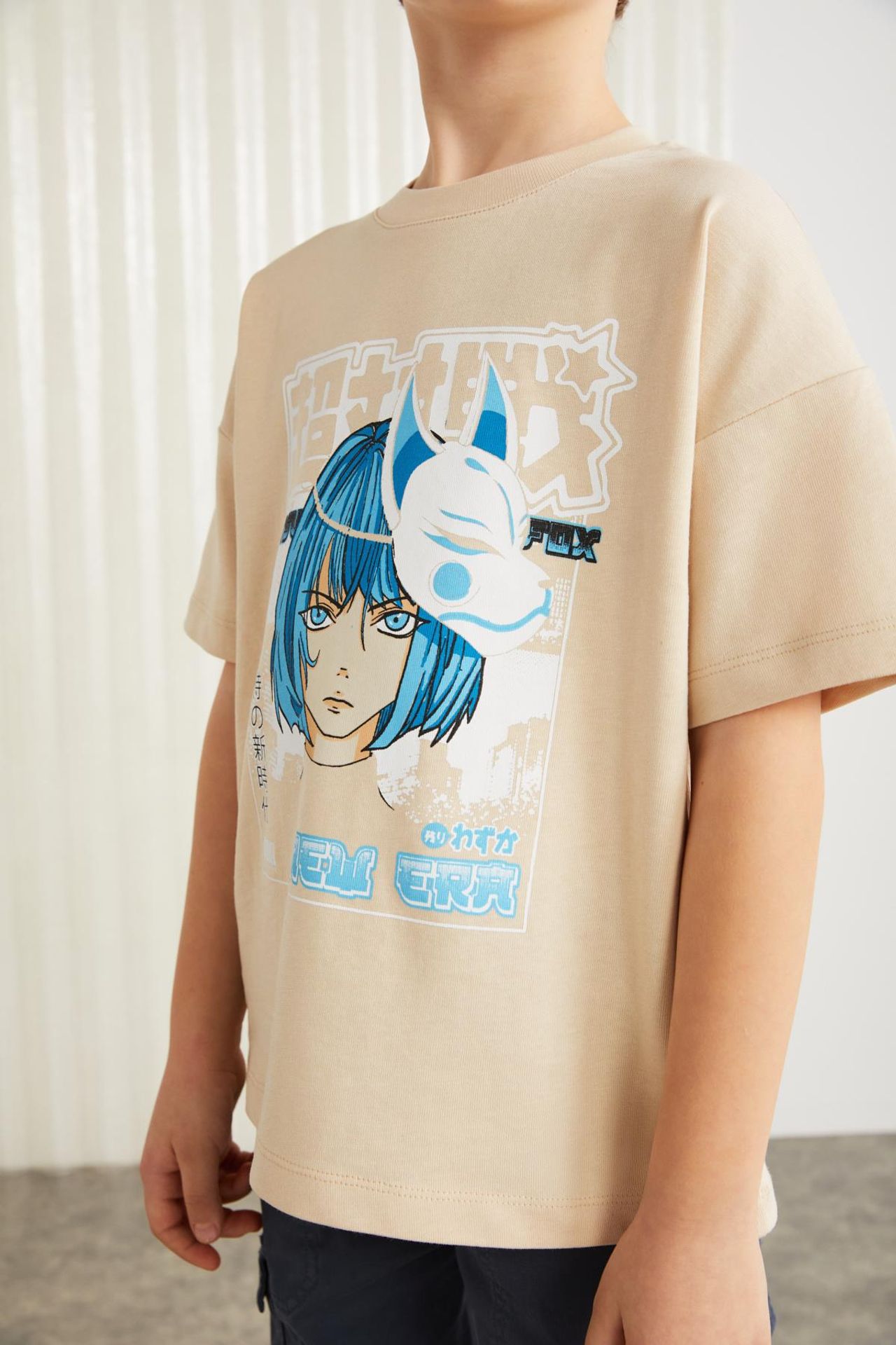GRIMELANGE Printed Crew Neck T-Shirt 3