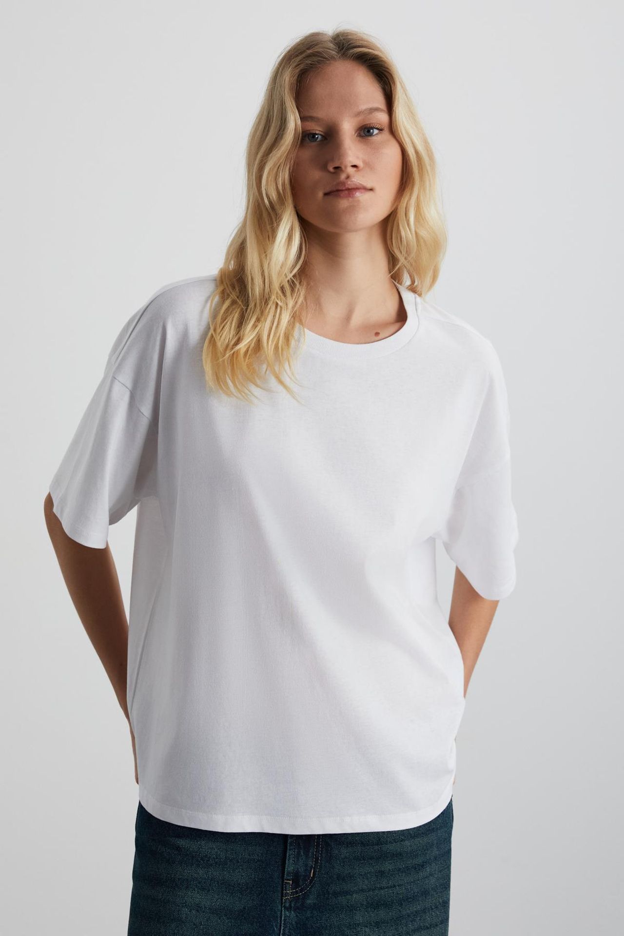 GRIMELANGE Oversized Crew Neck T-Shirt 4