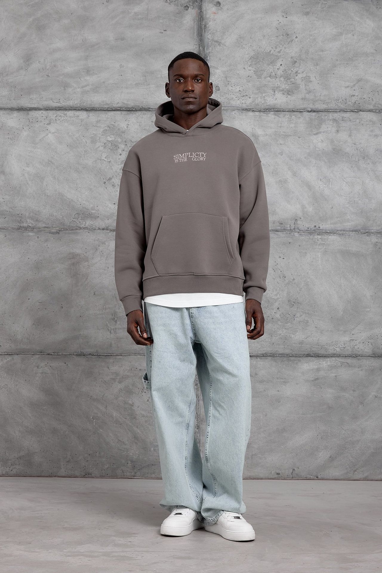 NOMARC Rahat Kapüşonlu Uzun Kollu Sweatshirt 5