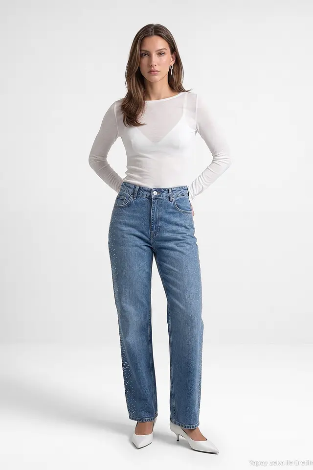 DILVIN Straight-Leg Jeans