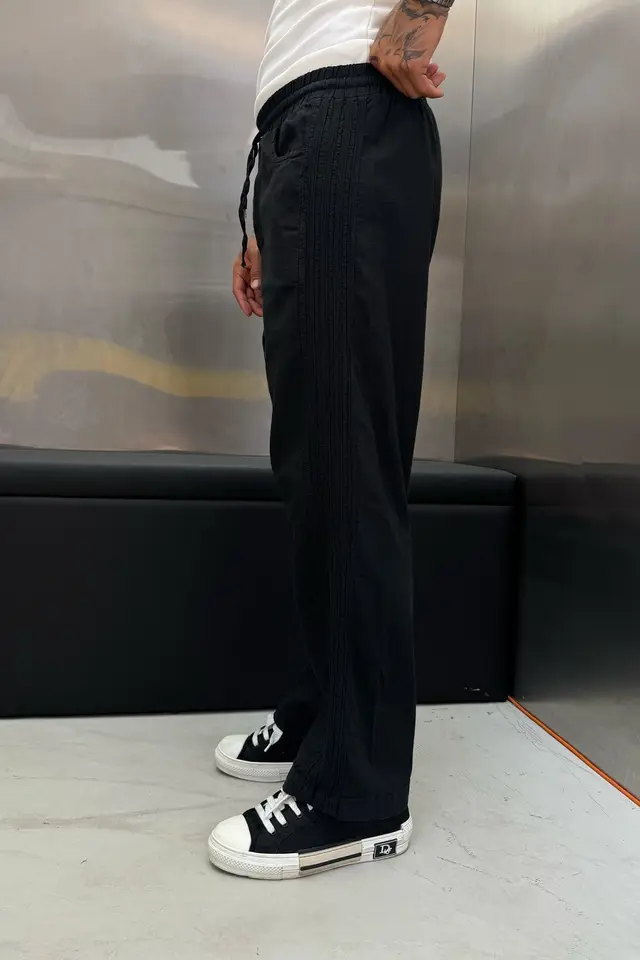 NOMARC Lastikli Bel Geniş Paça Pantolon