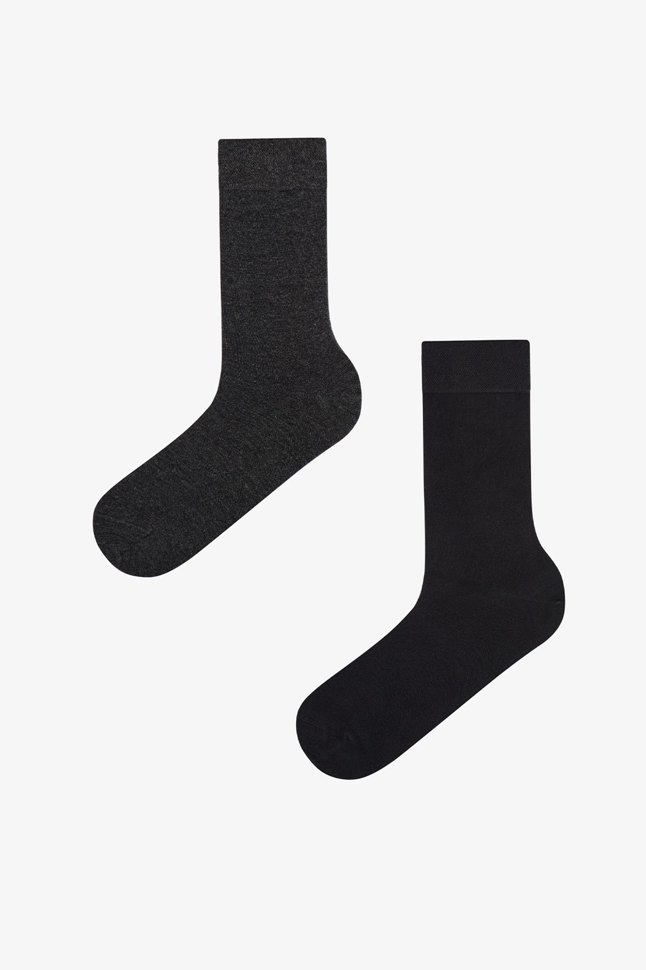 PENTI Men's Bamboo 2-Pack Crew Socks 1