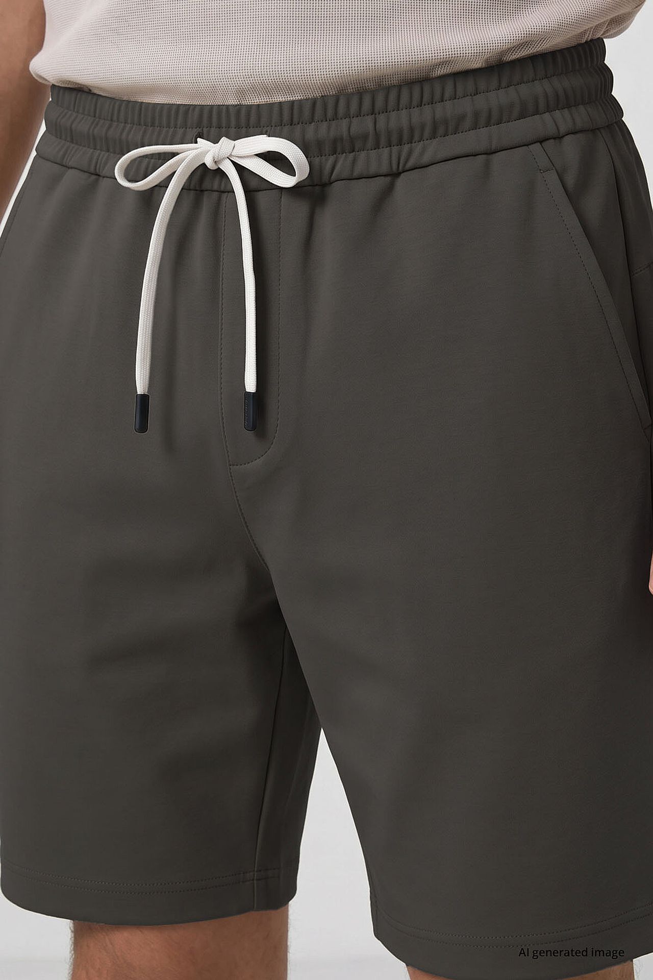 TOMMY Men's Mid Waist Jersey Shorts 4