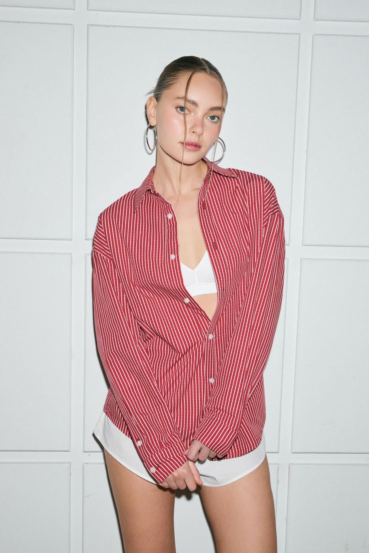 GRIMELANGE Classic Collar Long Sleeve Shirt 6