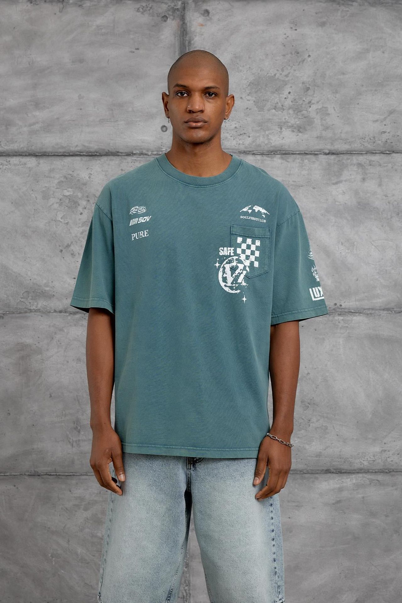 NOMARC Regular Fit Bisiklet Yaka Tişört 1