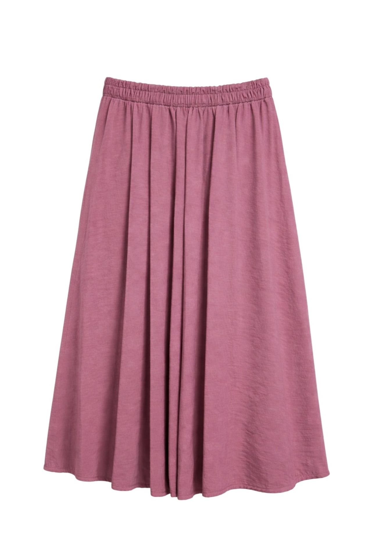 Mixray High Waist Maxi Skirt with Drawstring Waist 3