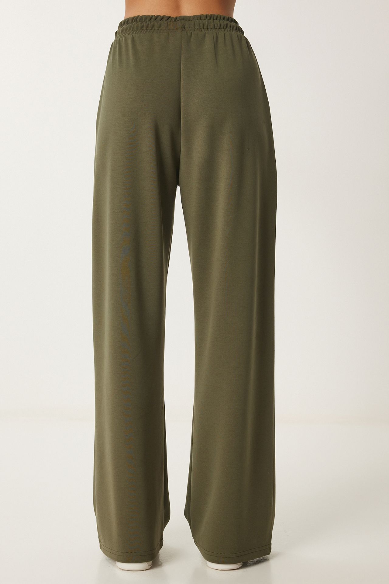 ISTANBUL Wide Leg Drawstring Waist Sweatpants 6
