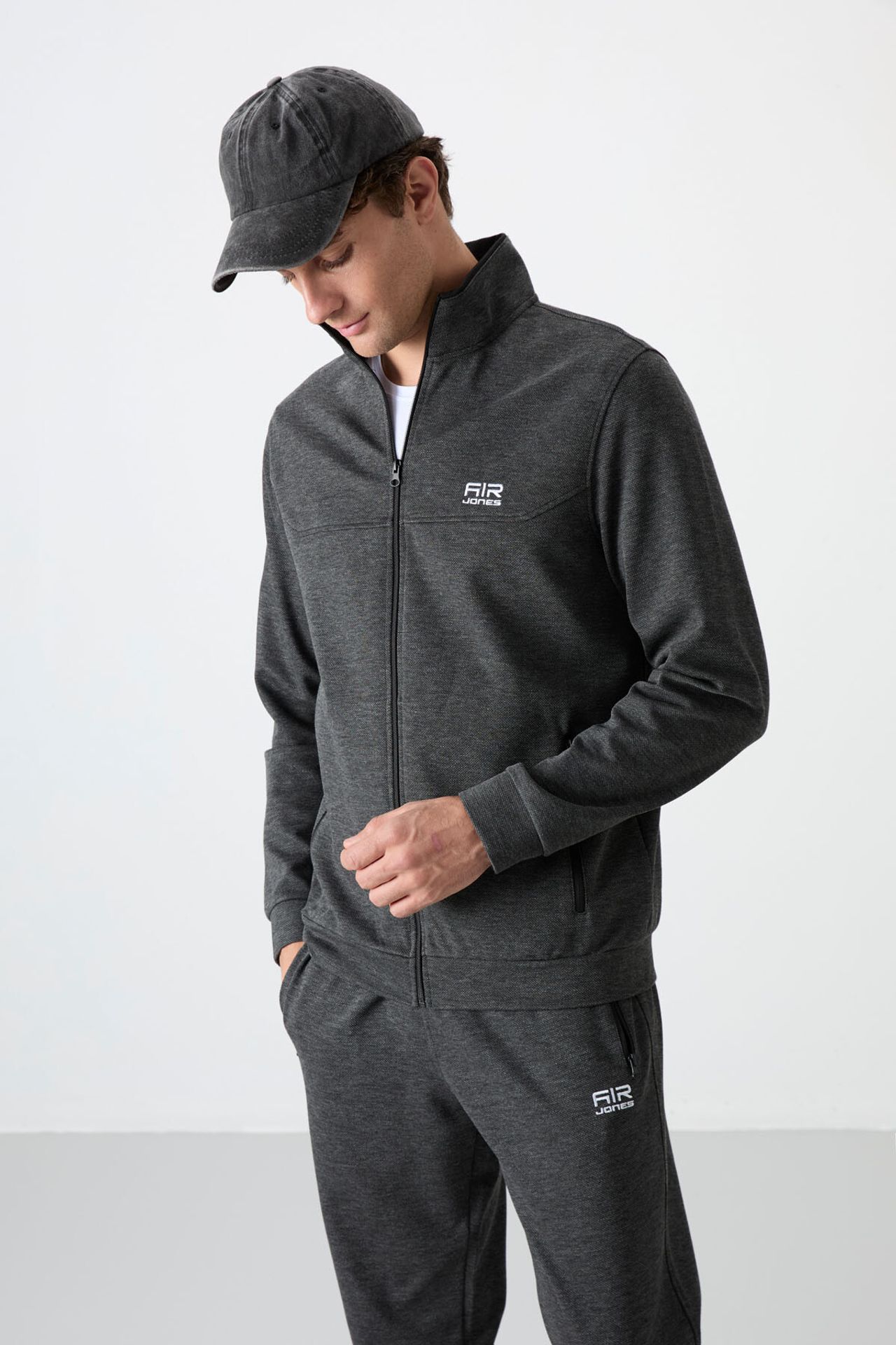 TOMMY Men's Fleece Sweatshirt And Pants Set 2