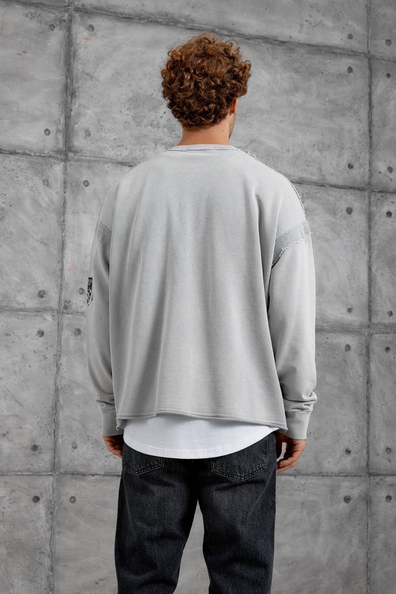 NOMARC Düz Kesim Bisiklet Yaka Sweatshirt 3