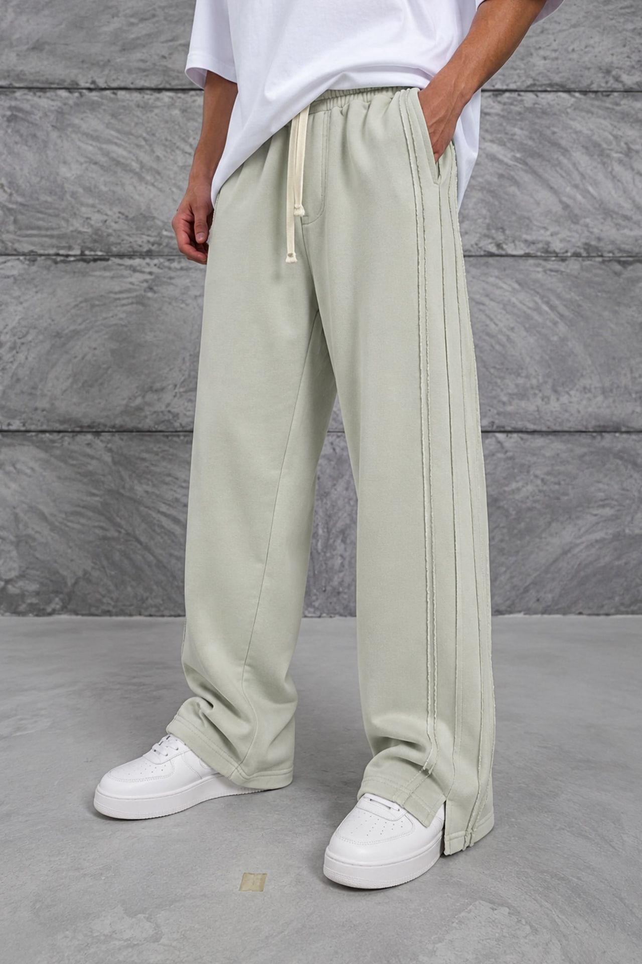 NOMARC Geniş Paça Bağcıklı Jogger 3