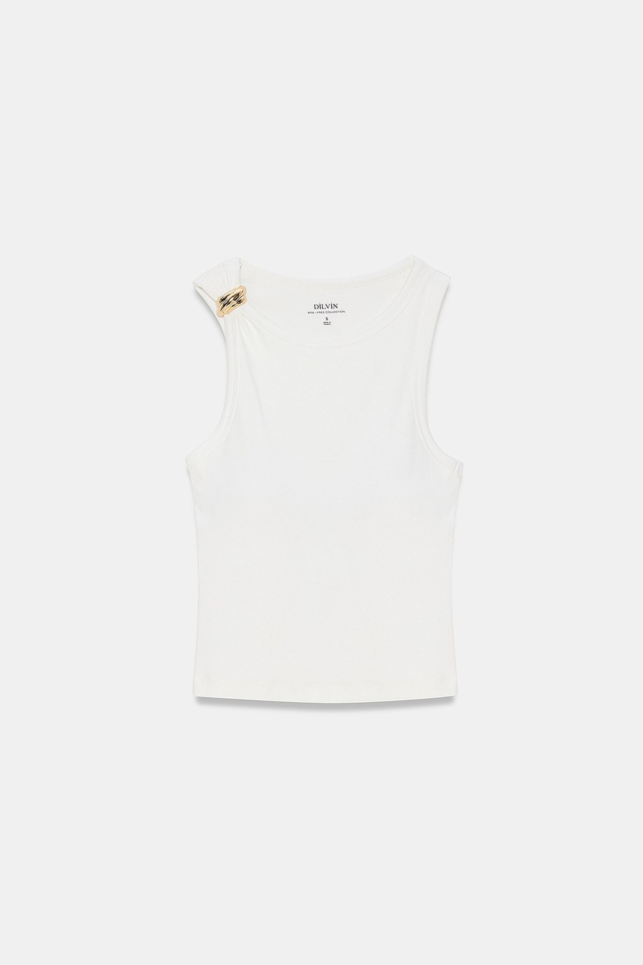 DILVIN Sleeveless Slim-fit Cami Blouse 5