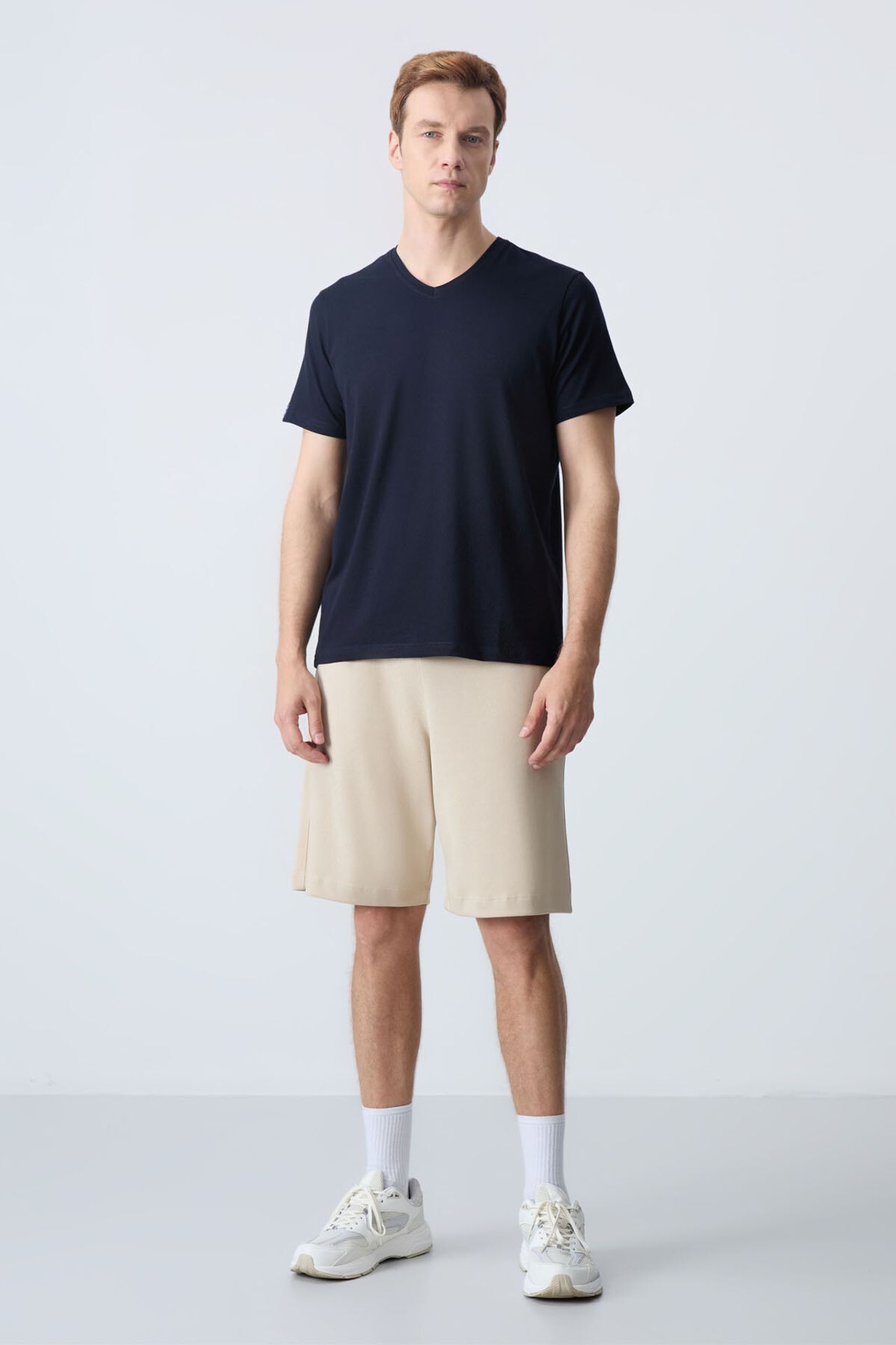 TOMMY Men's Cotton-Blend Sweat Shorts 6