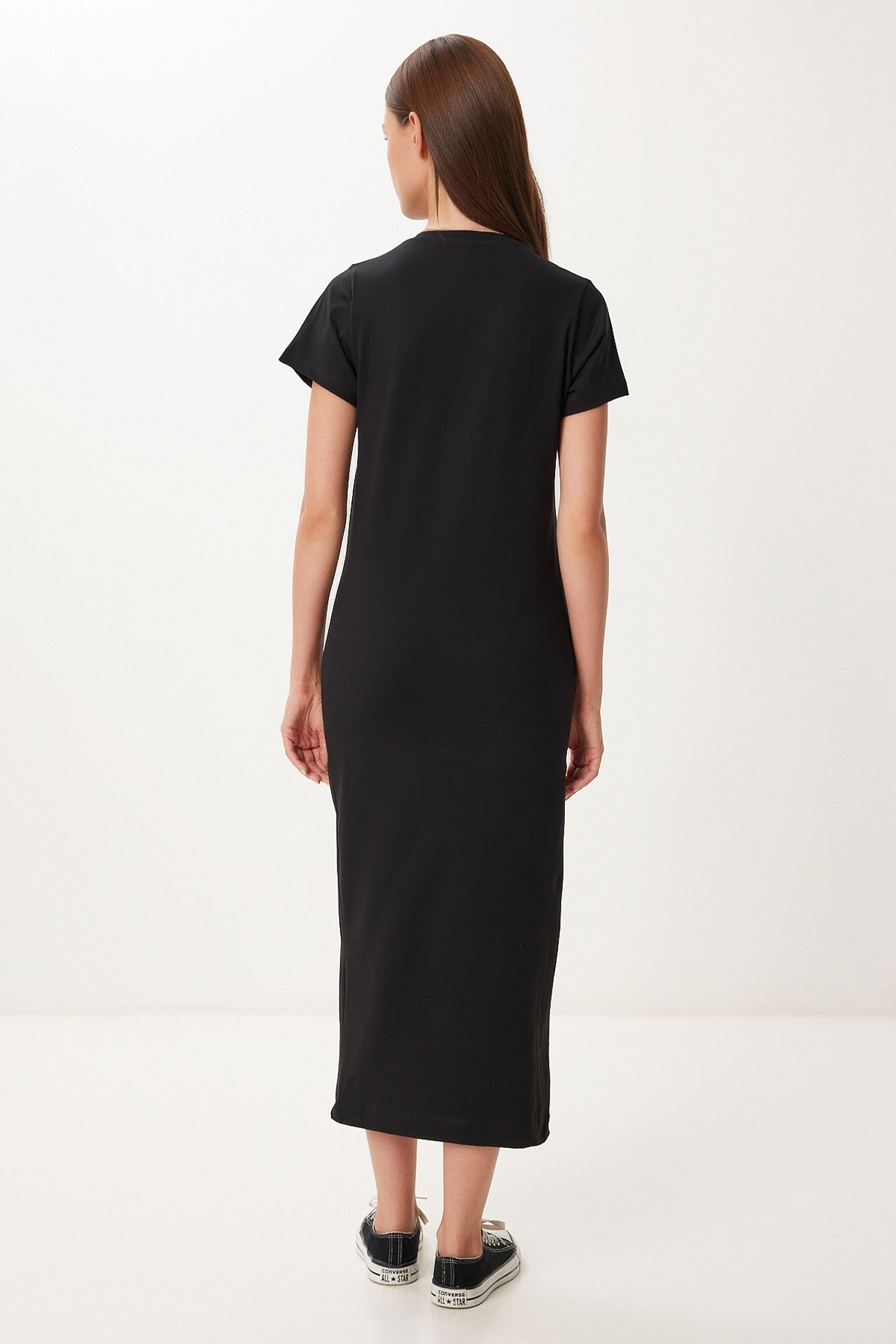 ISTANBUL Slim Fit Midi Dress with Side Slit 3