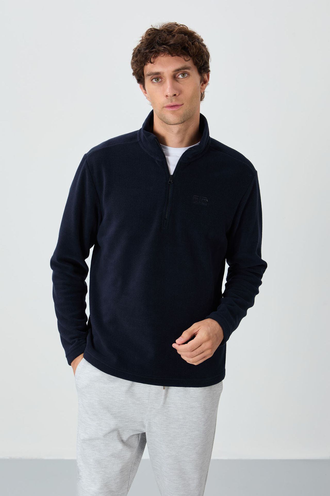 TOMMY Men's Plush Half-Zip Sweatshirt 1