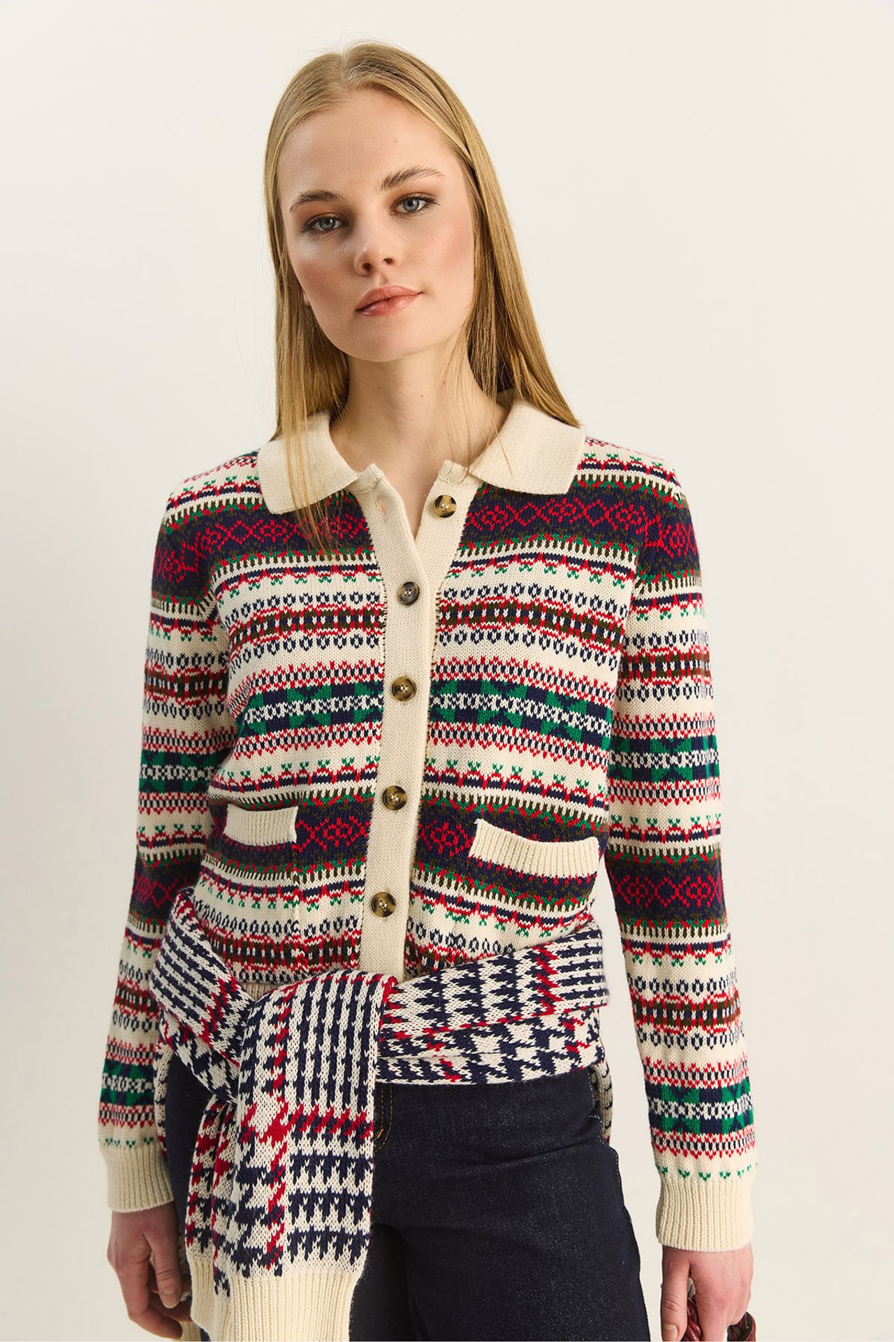 LUCCI Women's Knit Cardigan 2