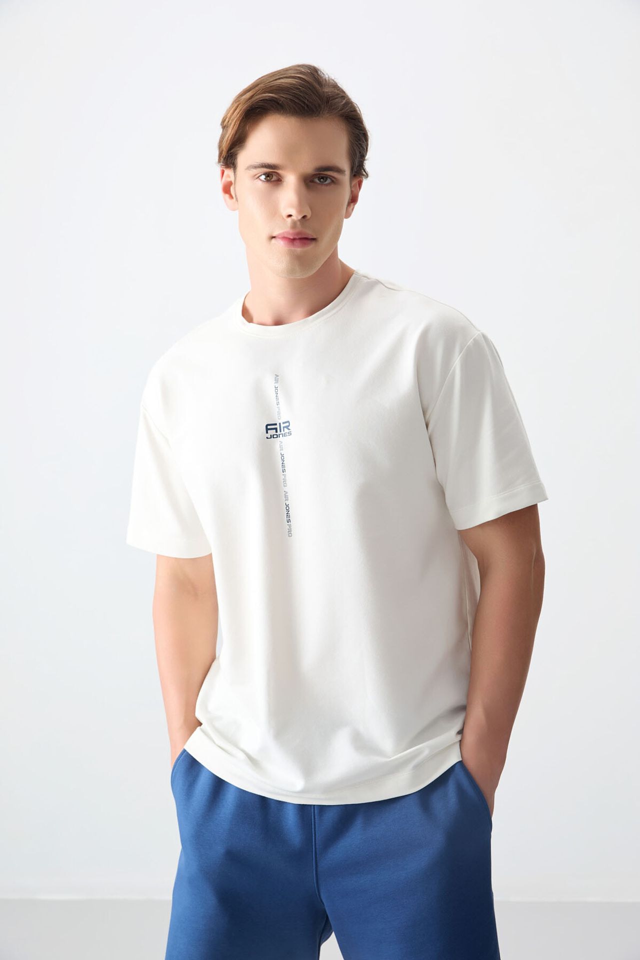 TOMMY Oversized Printed Crew Neck T-Shirt 1