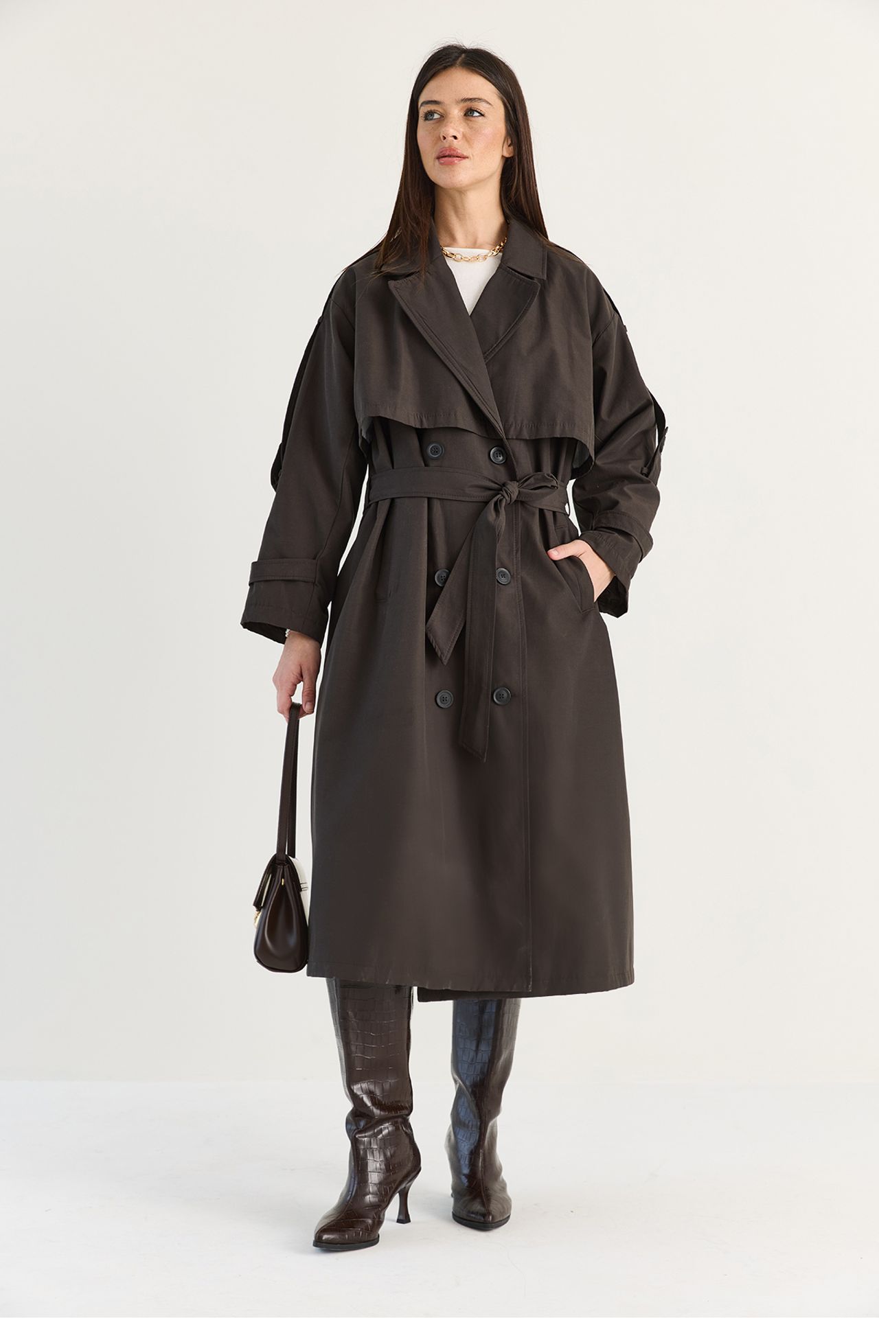 LUCCI Women's Trench Coat 2