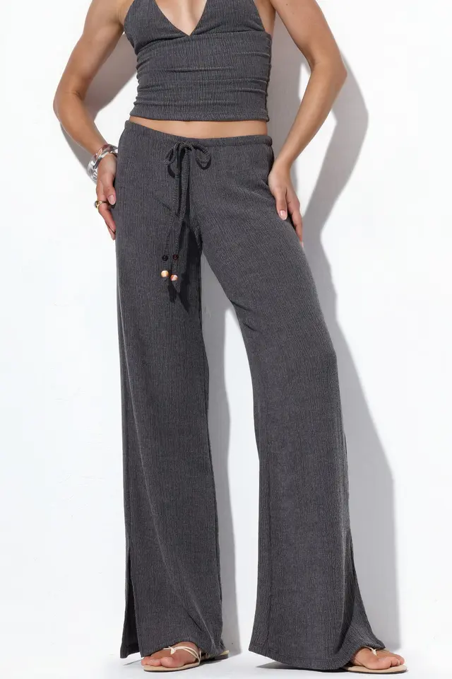 BUSEM Women's Straight-leg Crepe Trousers