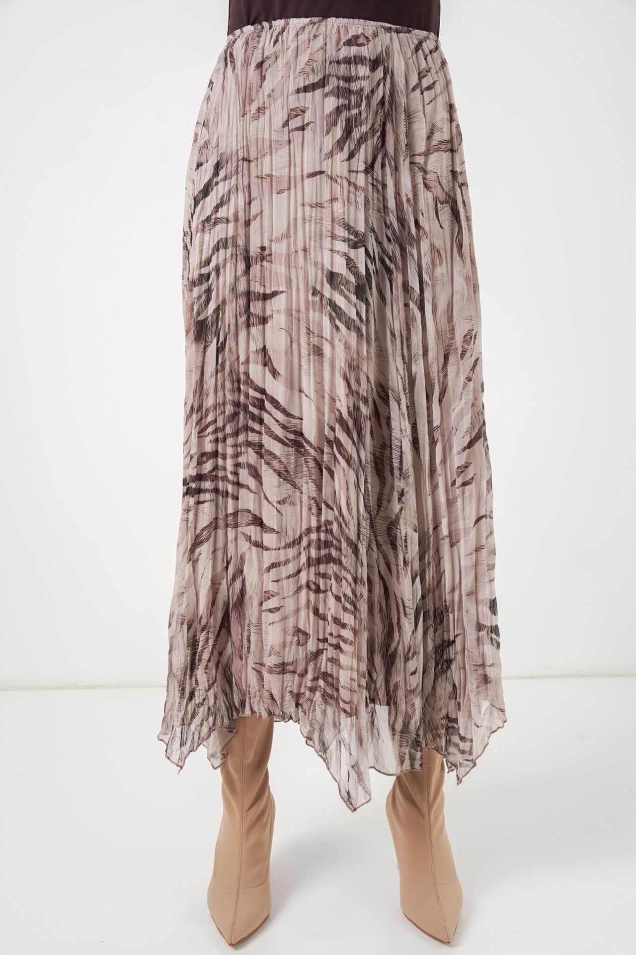 BDART Asymmetrical Patterned Maxi Skirt 2