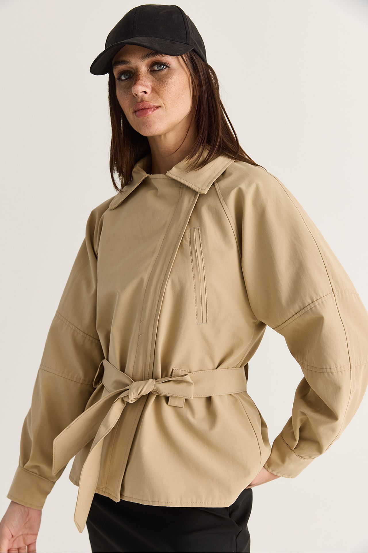 LUCCI Women's Trench Coat 5
