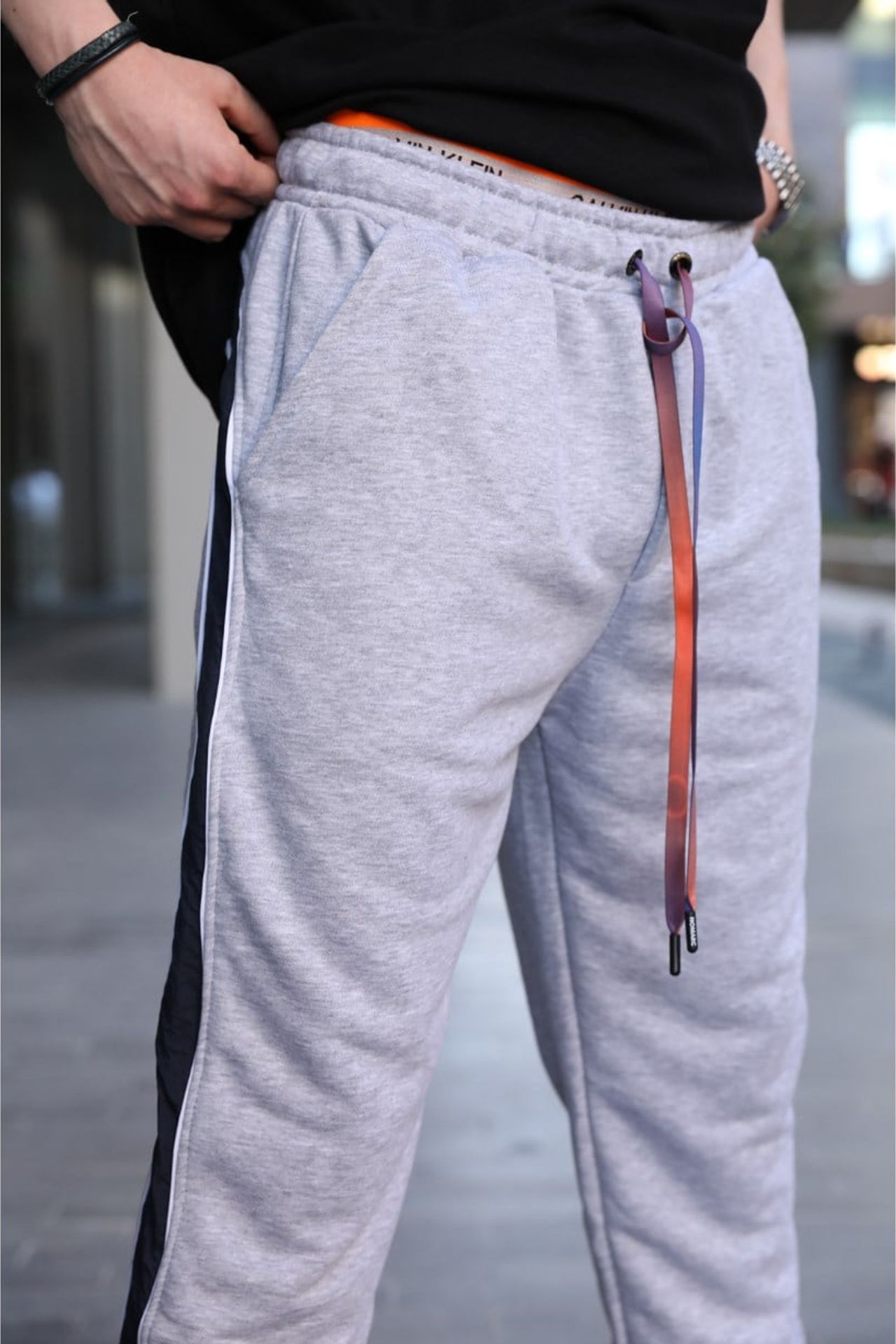 NOMARC Çizgili Normal Kesim Jogger 4
