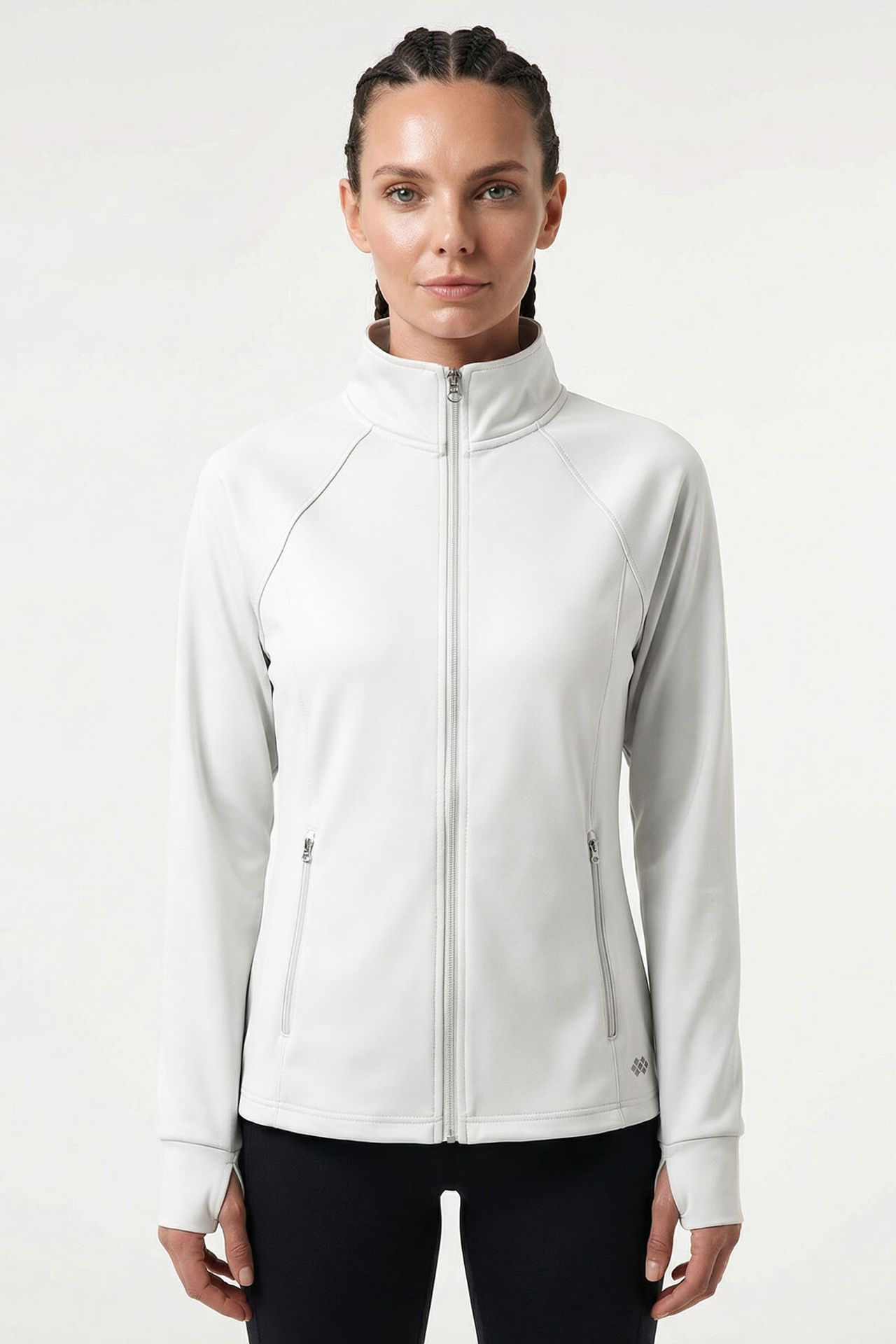 TOMMY Women's Zipper Collar Sweatshirt 3