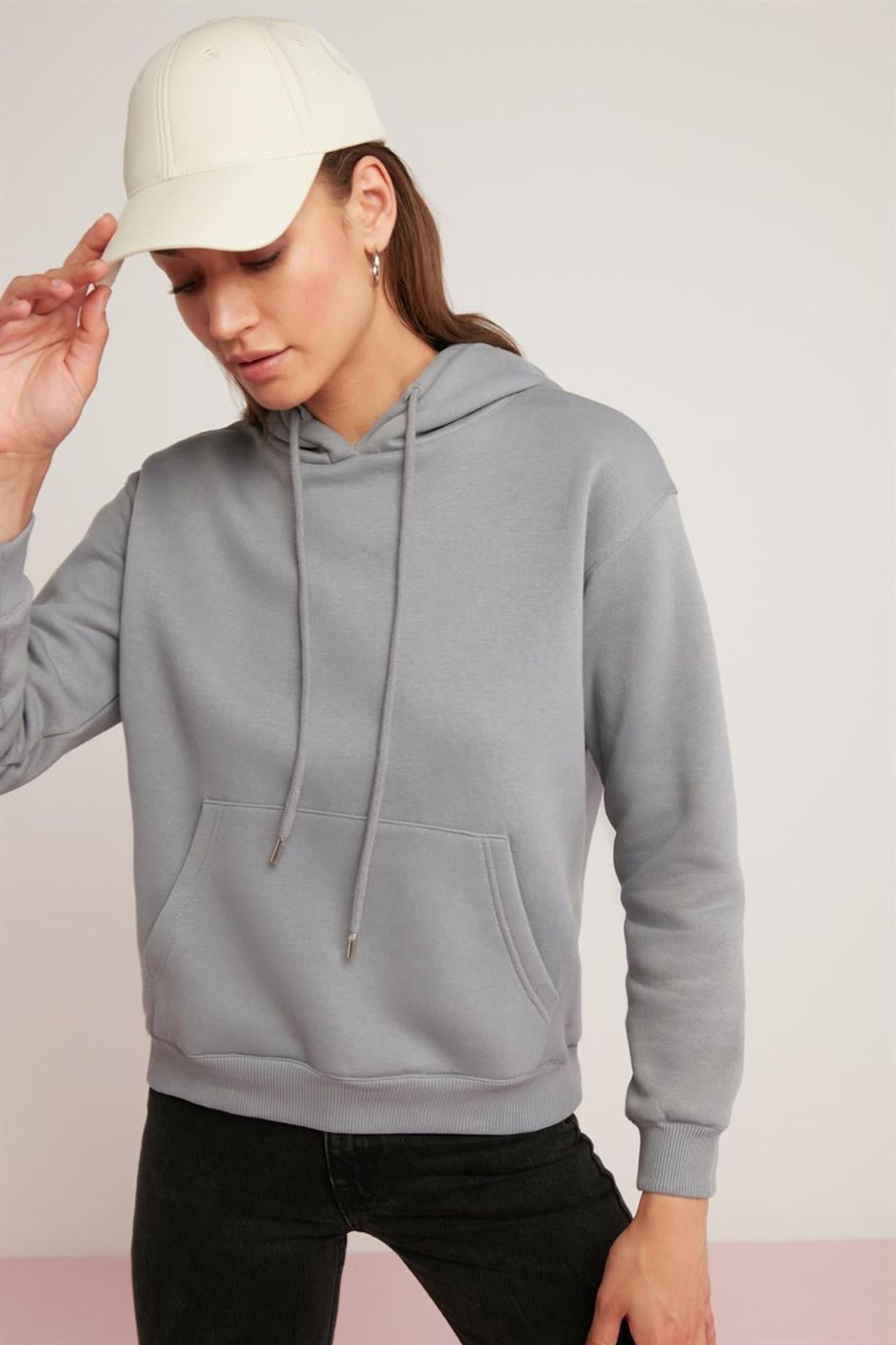 ETHIQUET Relaxed Hooded Pocket Hoodie 4