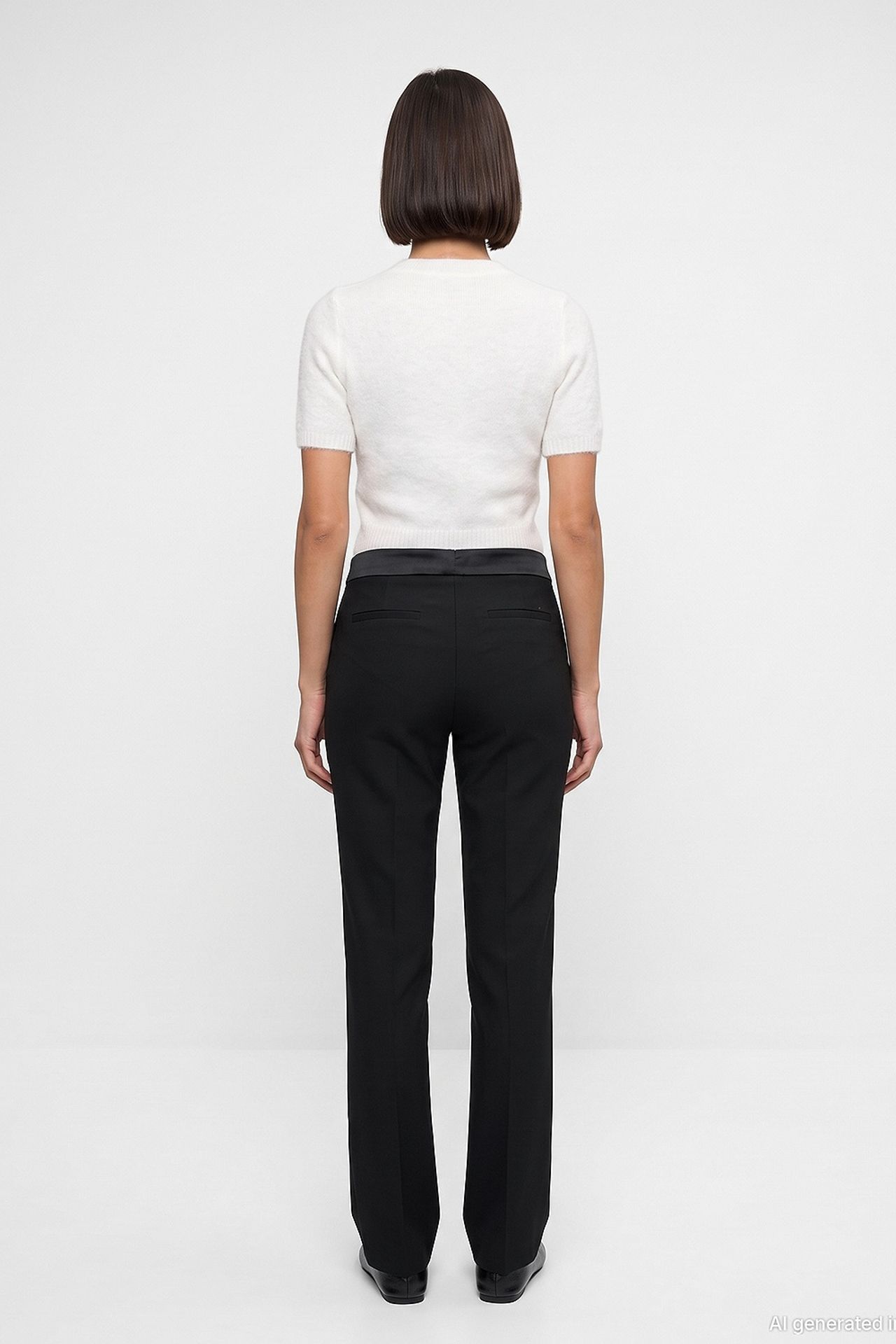 DILVIN Women's Tailored Pants 2