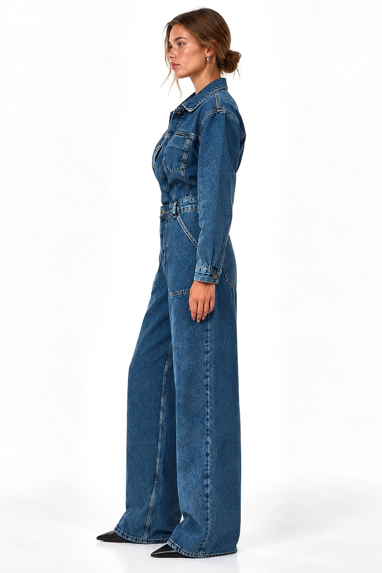 SQUALO Women's Cotton Jumpsuit 3