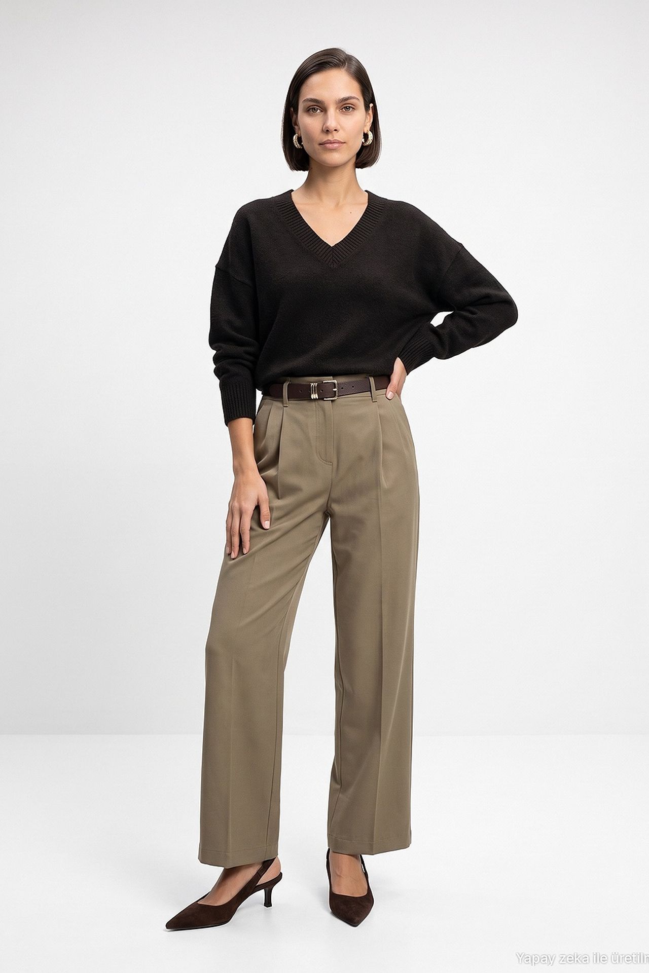 DILVIN Women's Knit Sweater 4