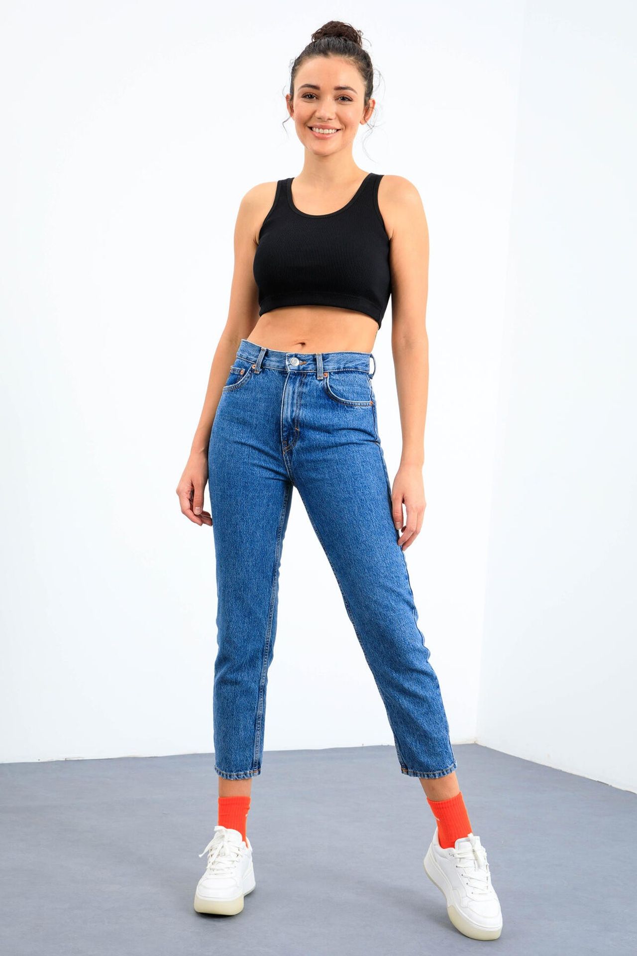 TOMMY Ribbed Sleeveless Crop Top 4