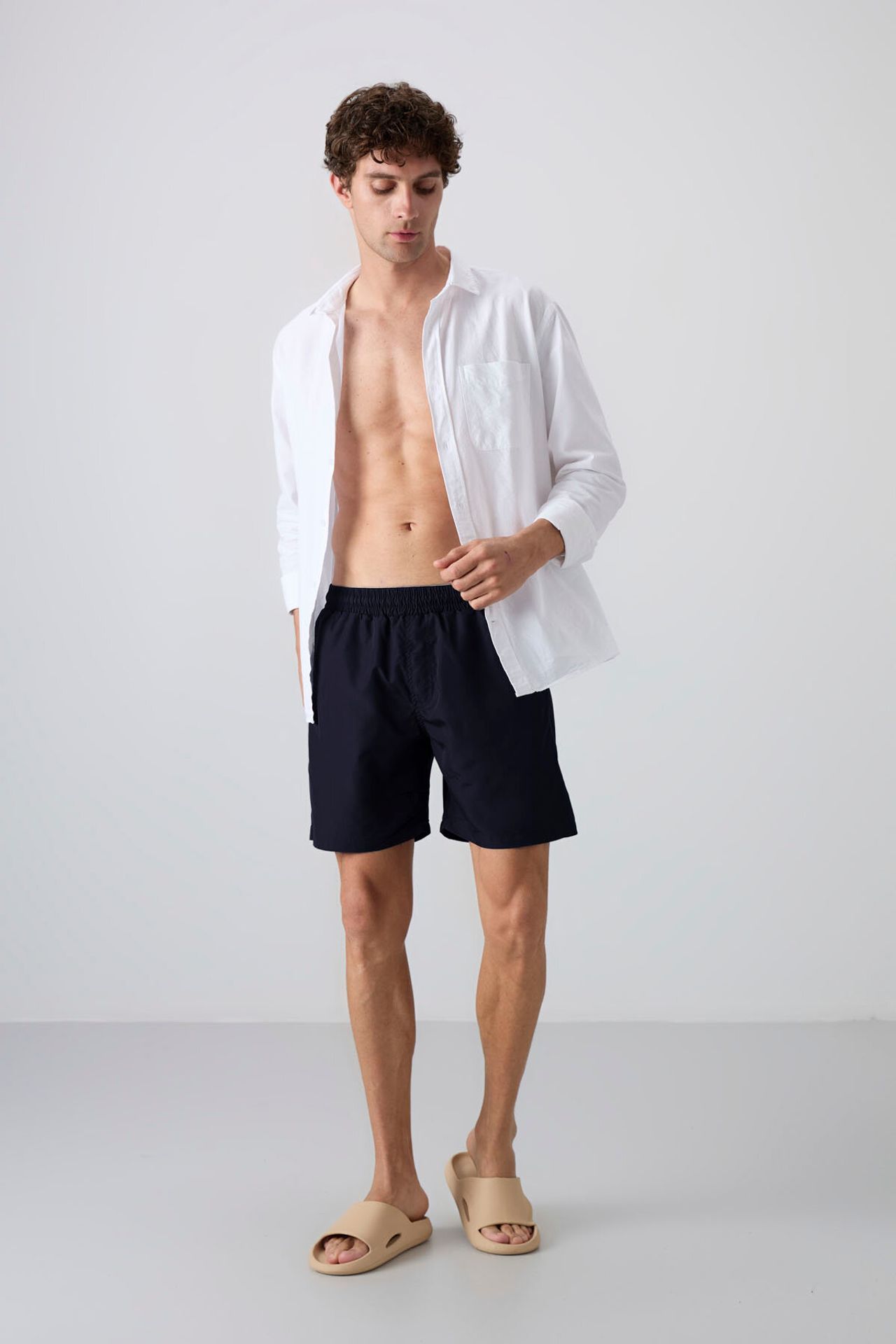 TOMMY Men's Pull-On One-Piece Shorts Set 1