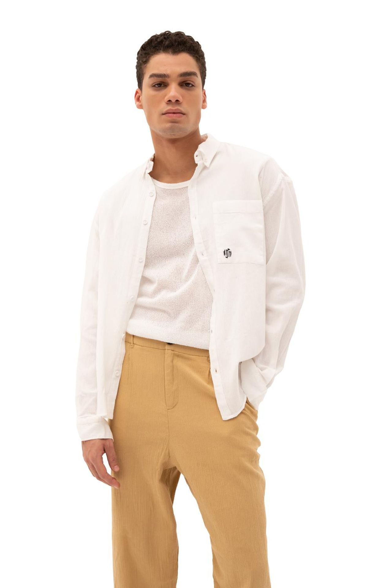 GIESTO Men's Cotton Shirt 1