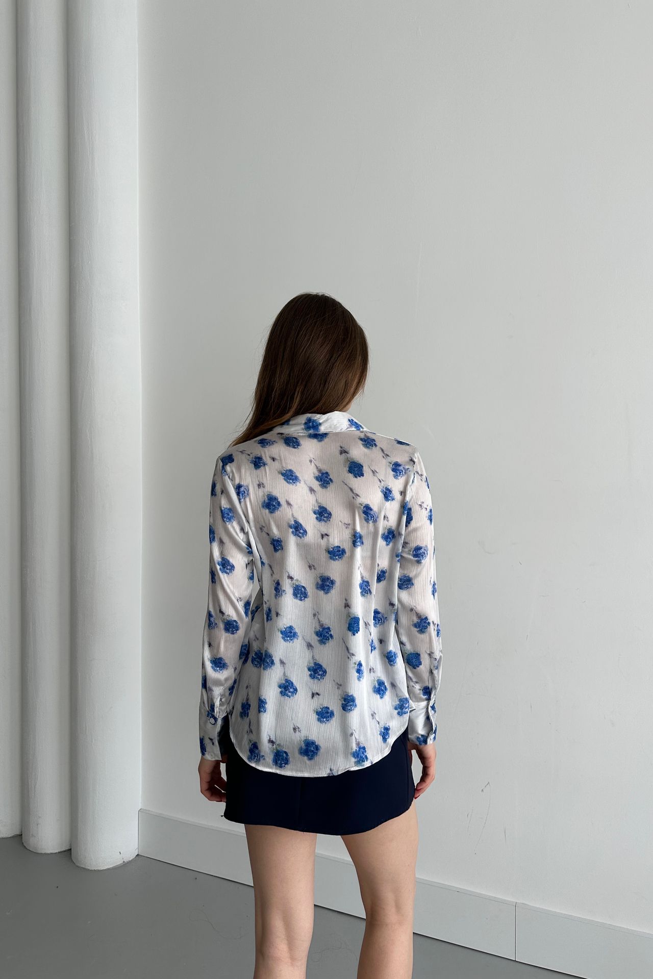 MY FASHION Floral Printed Button-Up Shirt 3