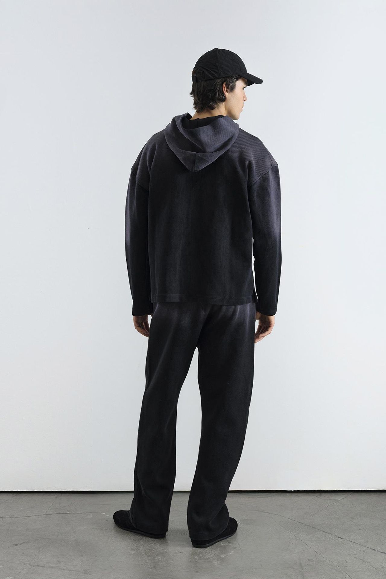 GIESTO Hooded Knitted Sweatshirt 2