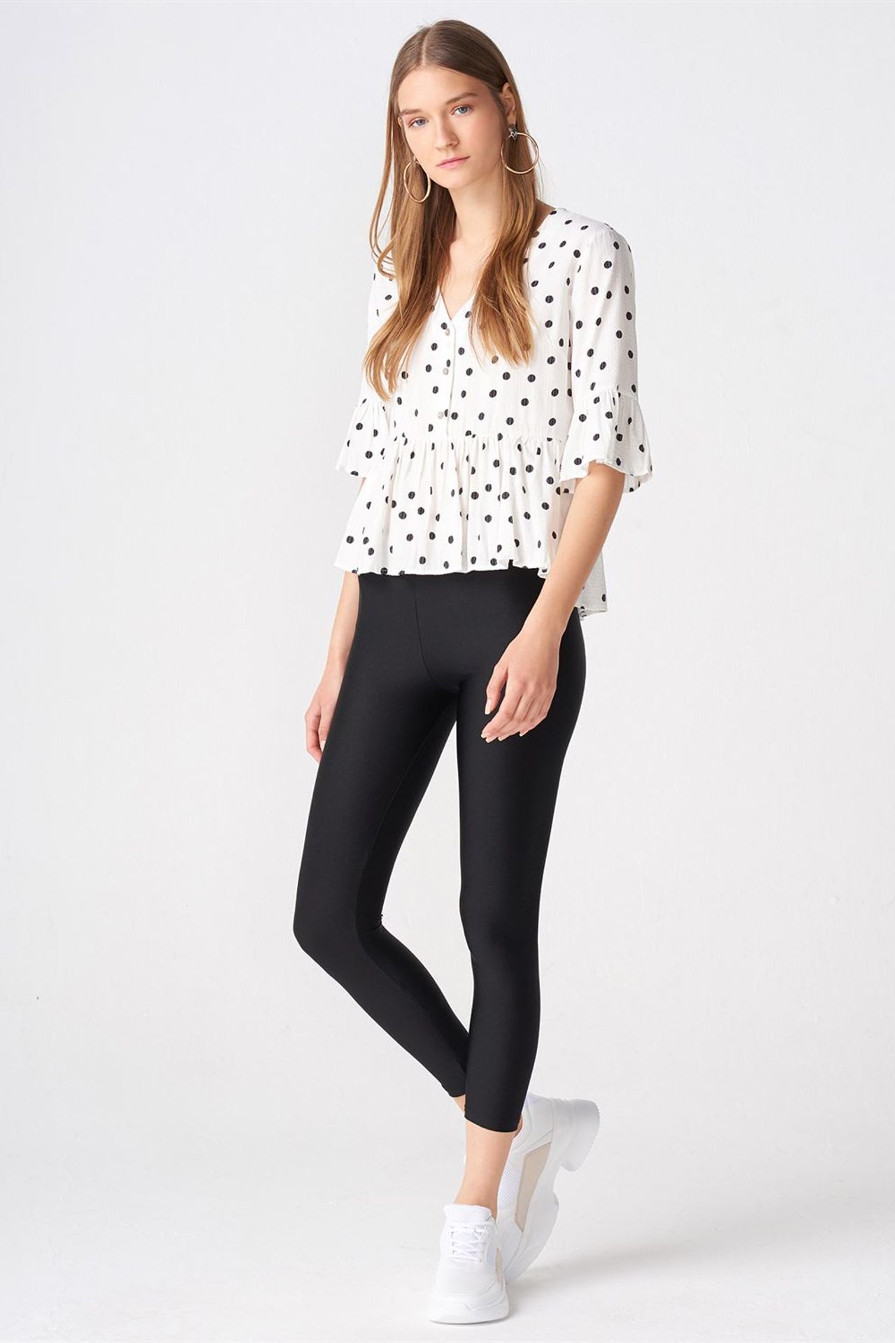 DILVIN High-Waist Slim Fit Leggings
