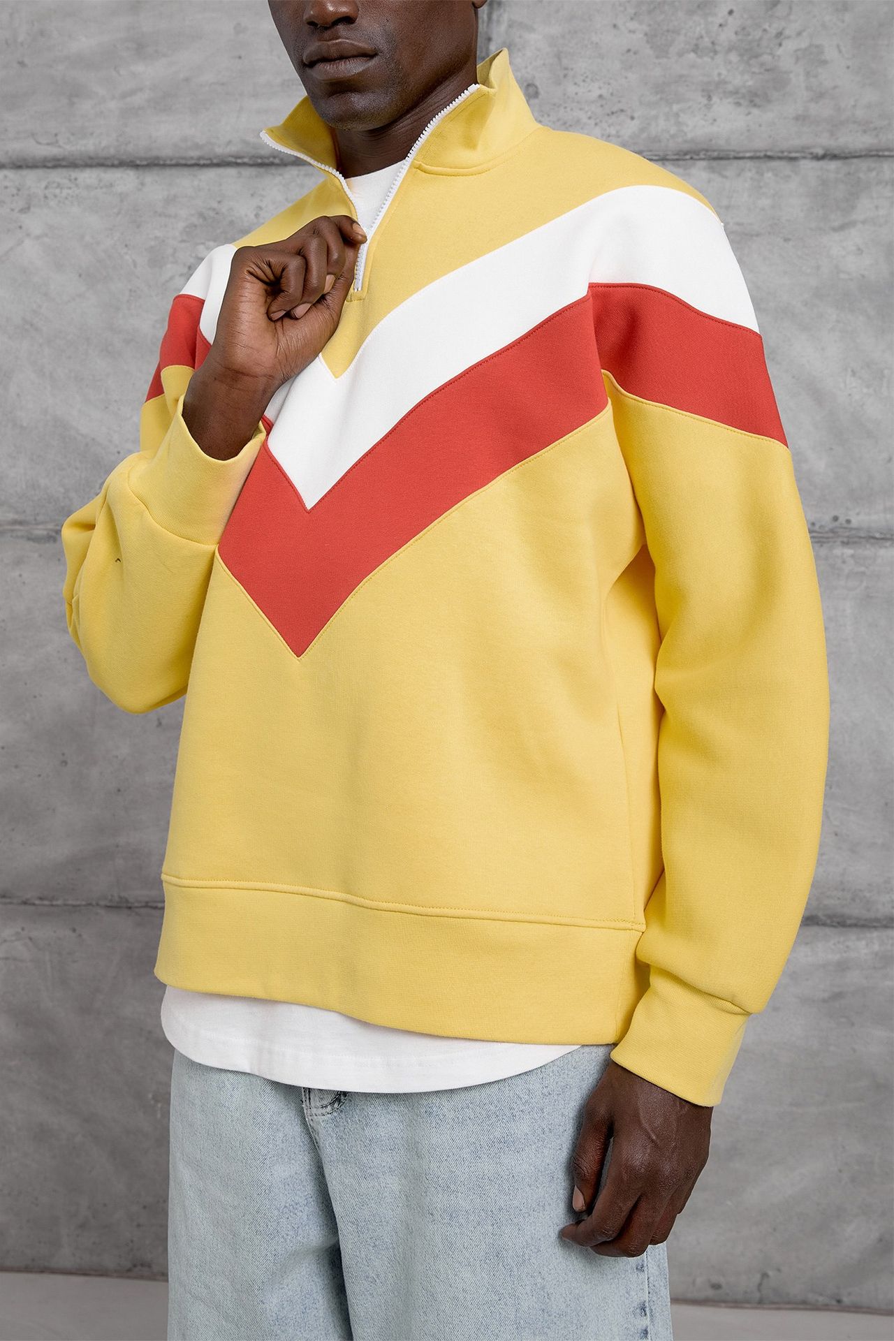 NOMARC Rahat Bisiklet Yaka Sweatshirt 2