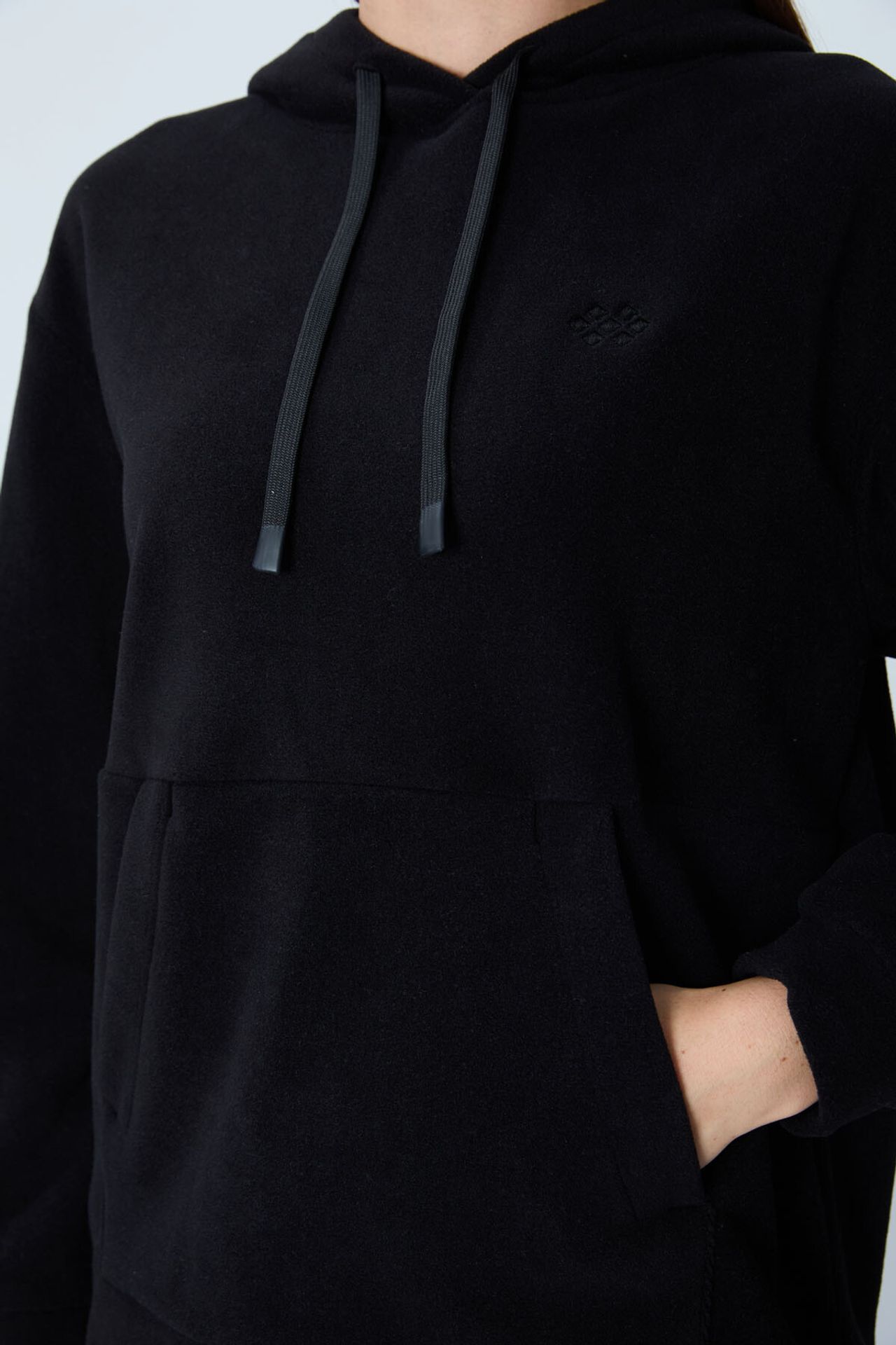 TOMMY Oversized Hooded Plush Sweatshirt 5