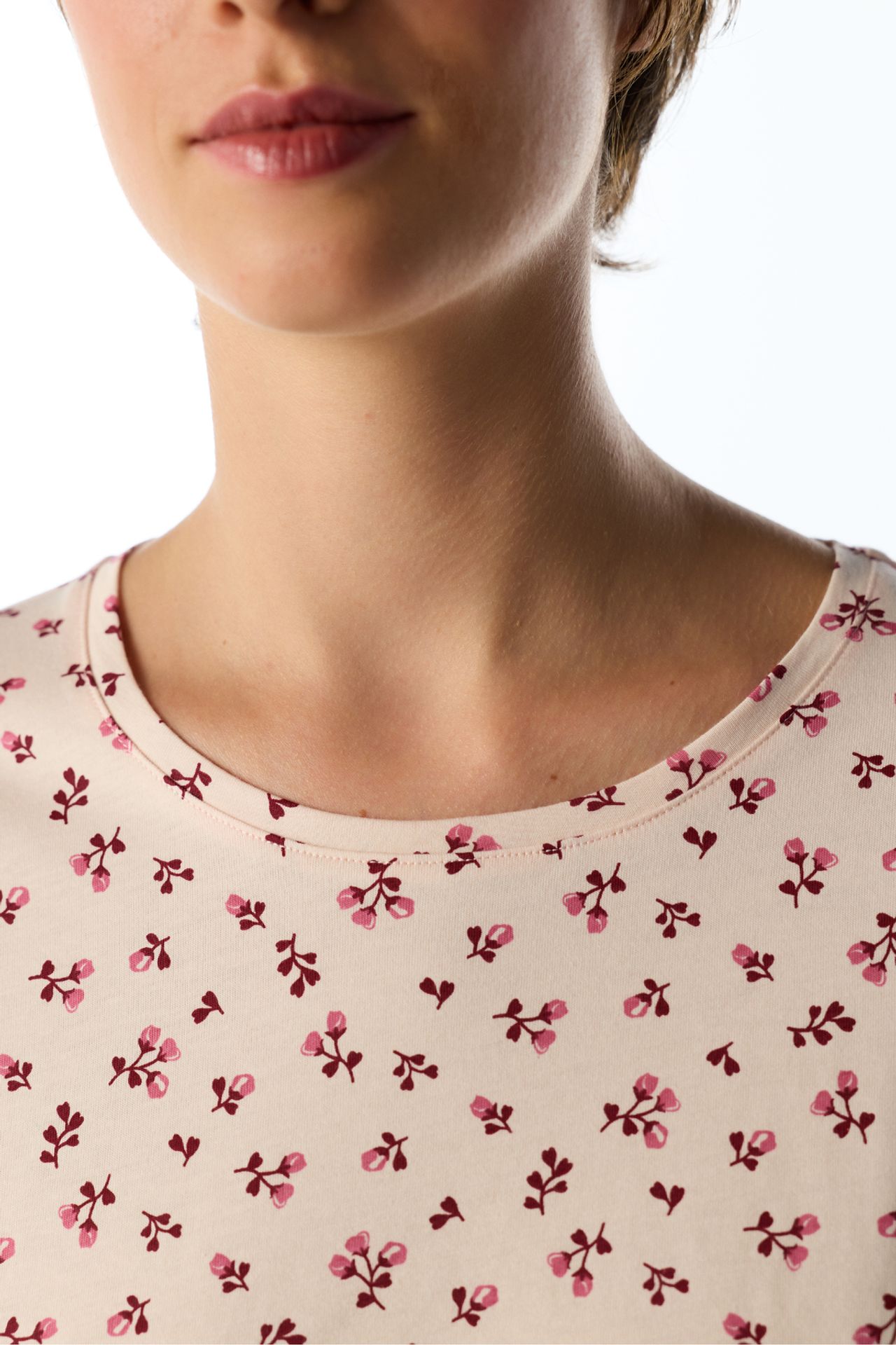 PENTI Petal Floral Long Sleeve Pants Pajama Set 4