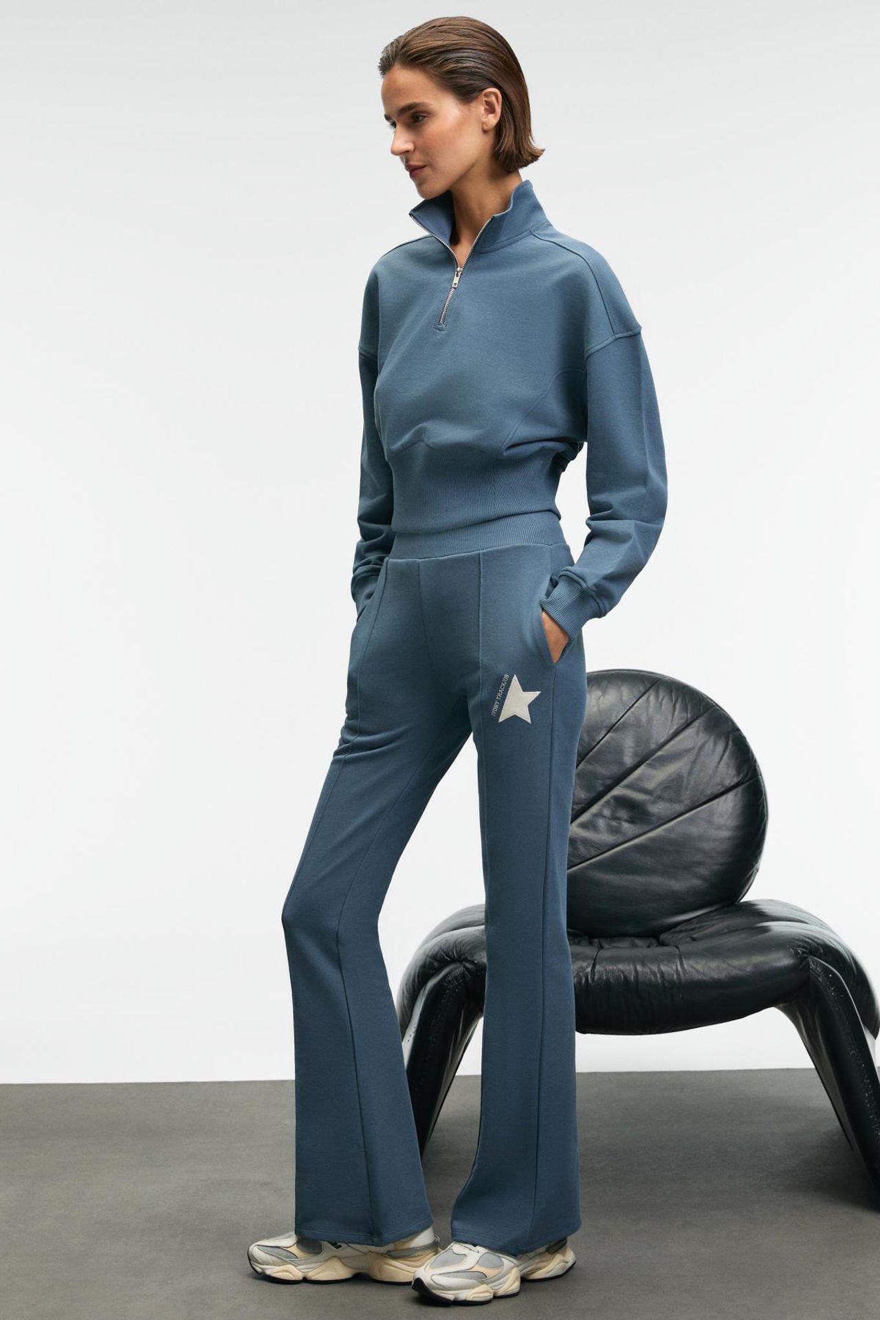 GRIMELANGE High Waist Flare Star Joggers 3