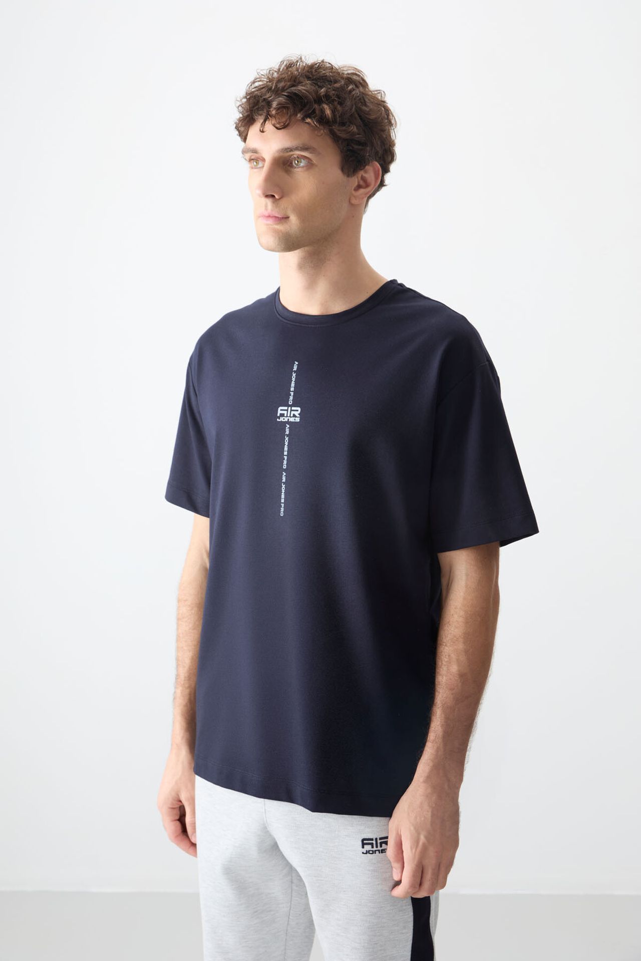 TOMMY Oversized Printed Crew Neck T-Shirt 4