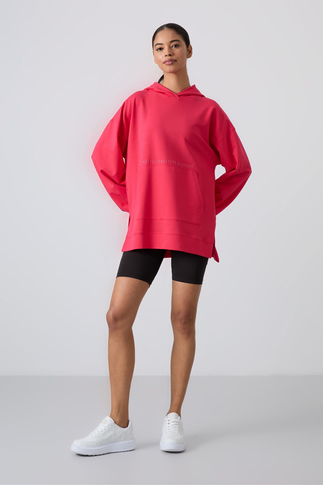 TOMMY Oversized Printed Hooded Sweatshirt 2