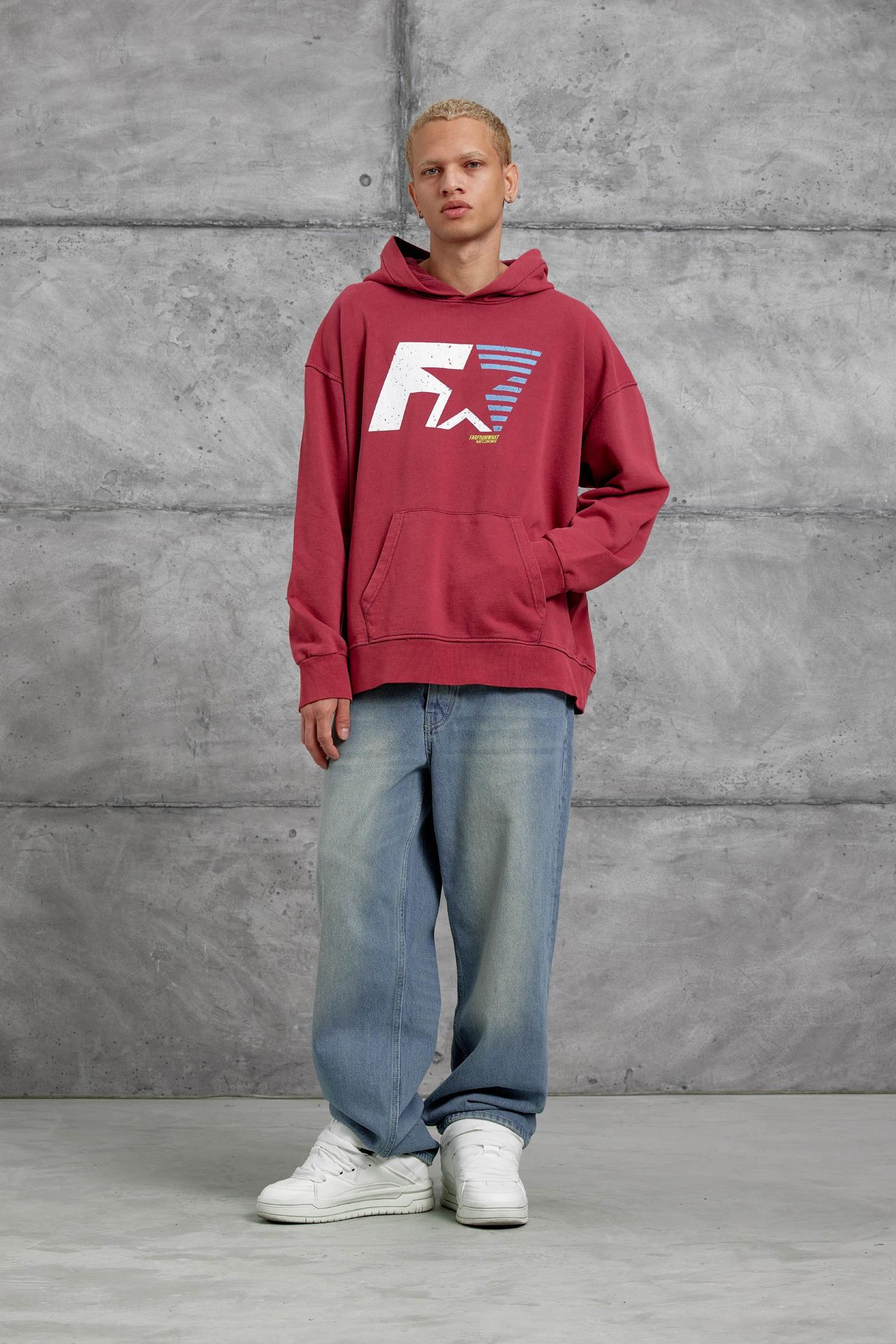 NOMARC Bol Kesim Kapüşonlu Logolu Sweatshirt 6