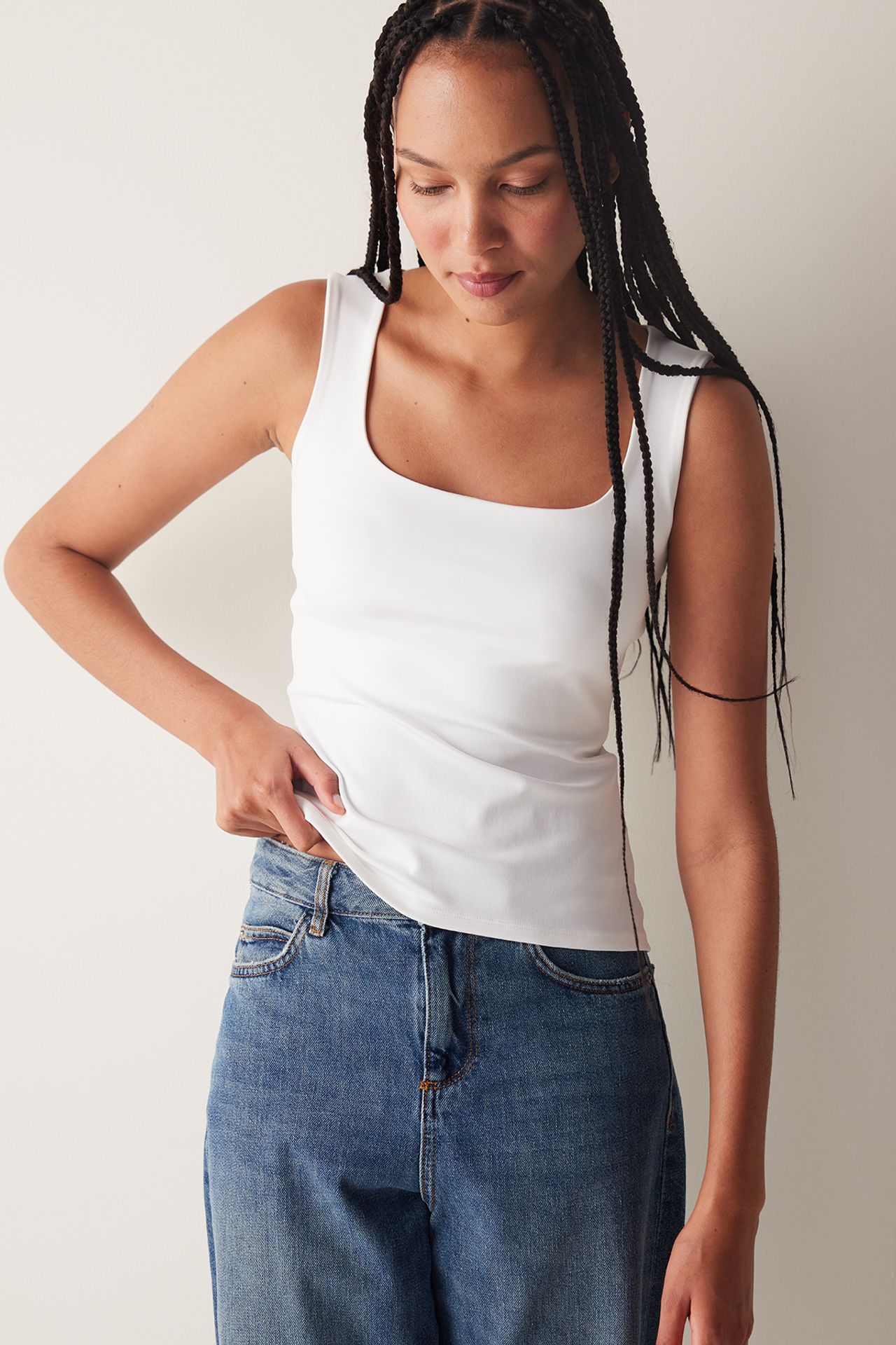 PENTI Square Neck Strappy Top 2