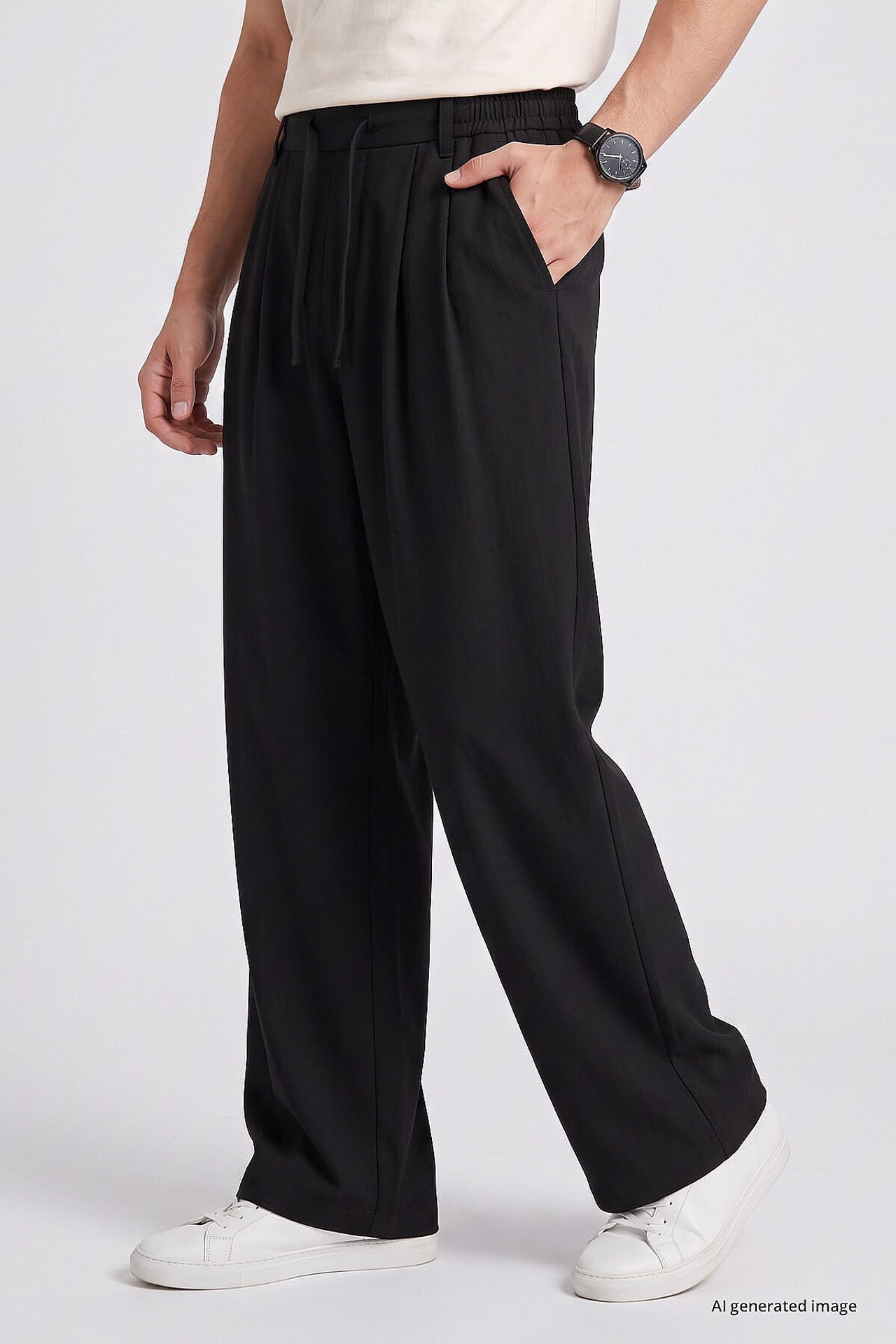 TOMMY Men's Viscose Blend Trousers 3