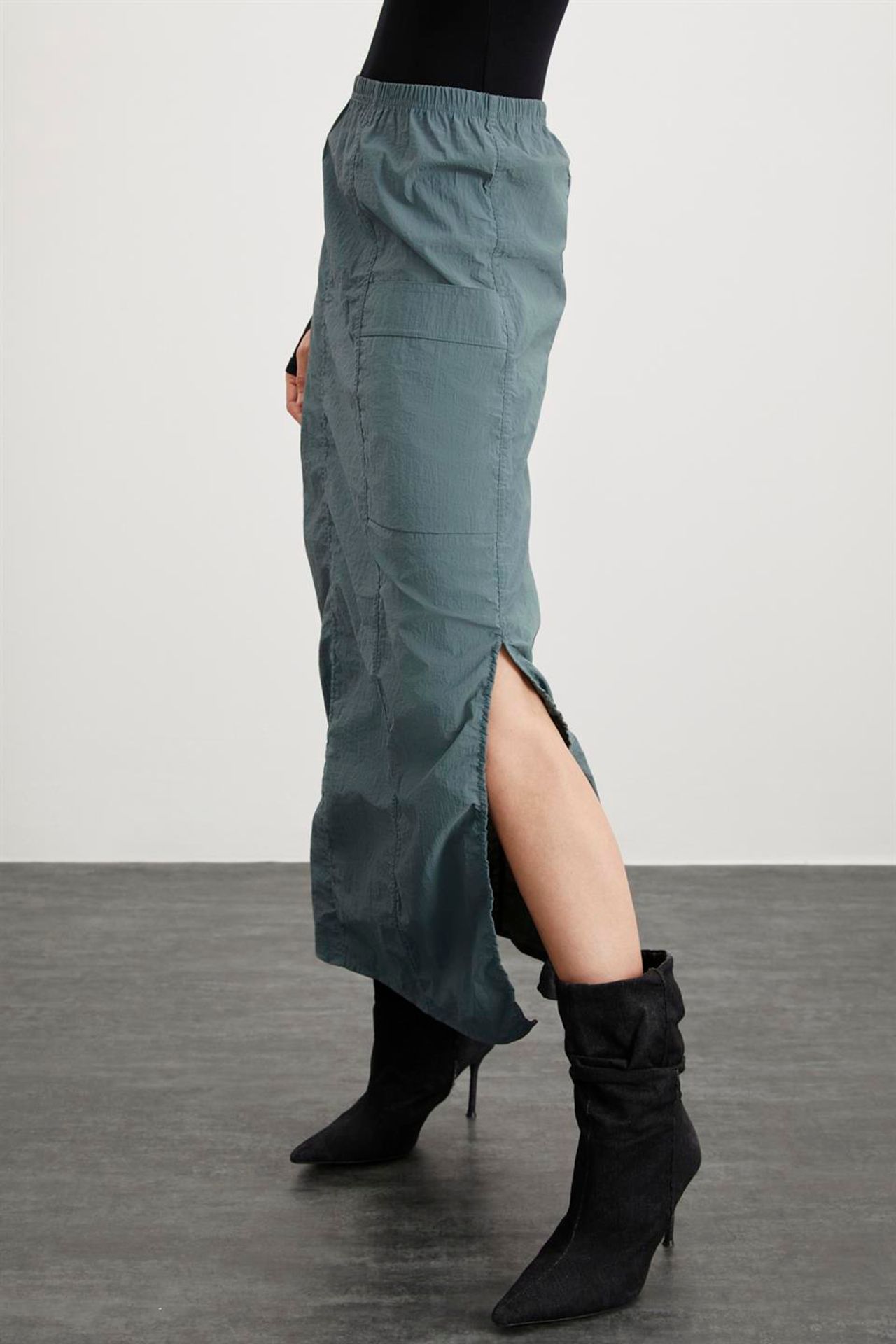 GRIMELANGE Maxi Straight Pencil Skirt 4