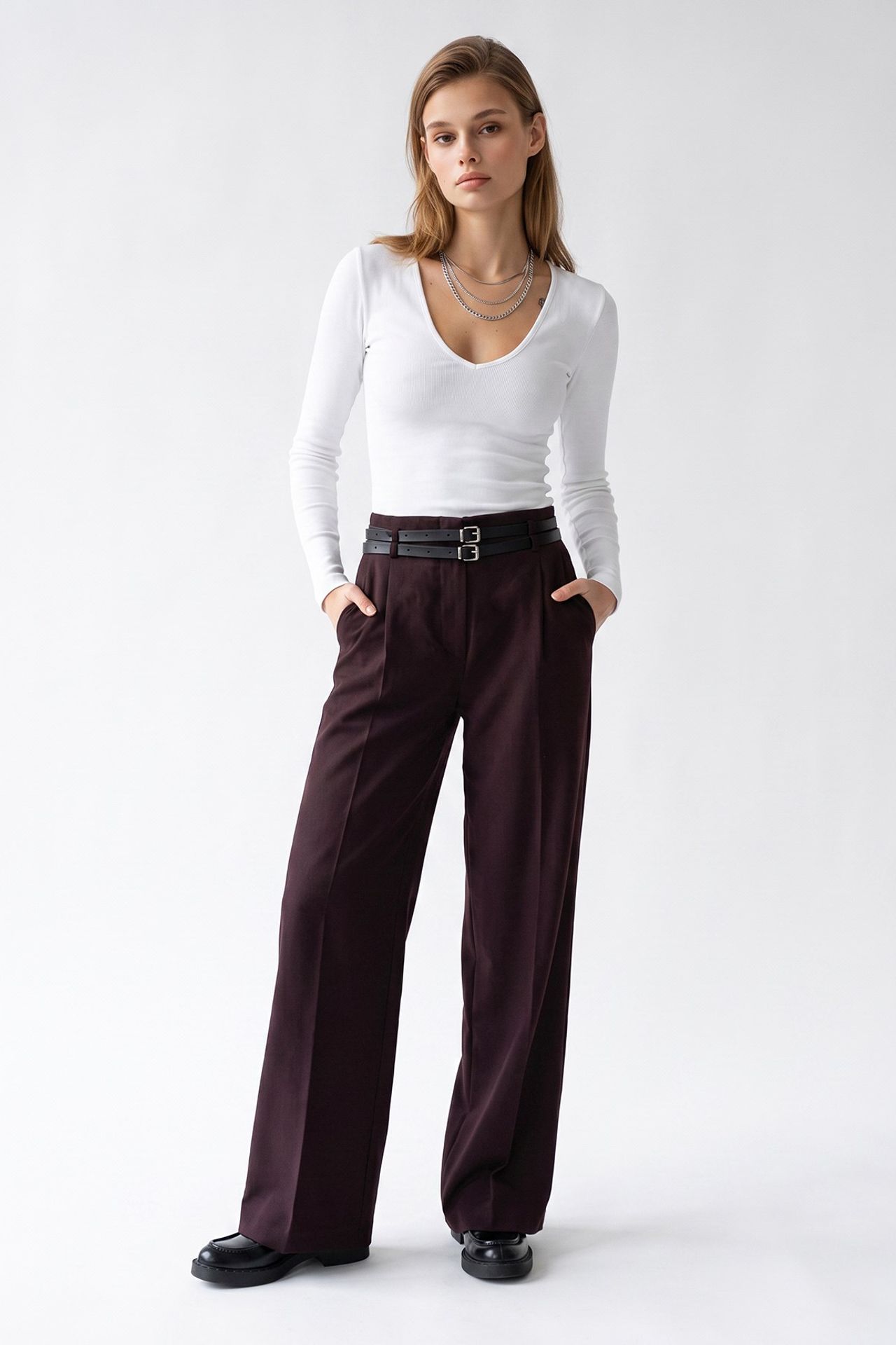 MIXRAY Women's Cotton Pants