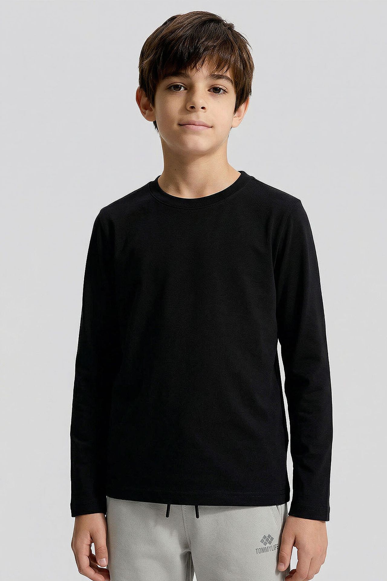 TOMMY Child Long Sleeve Crew Neck T-Shirt 4
