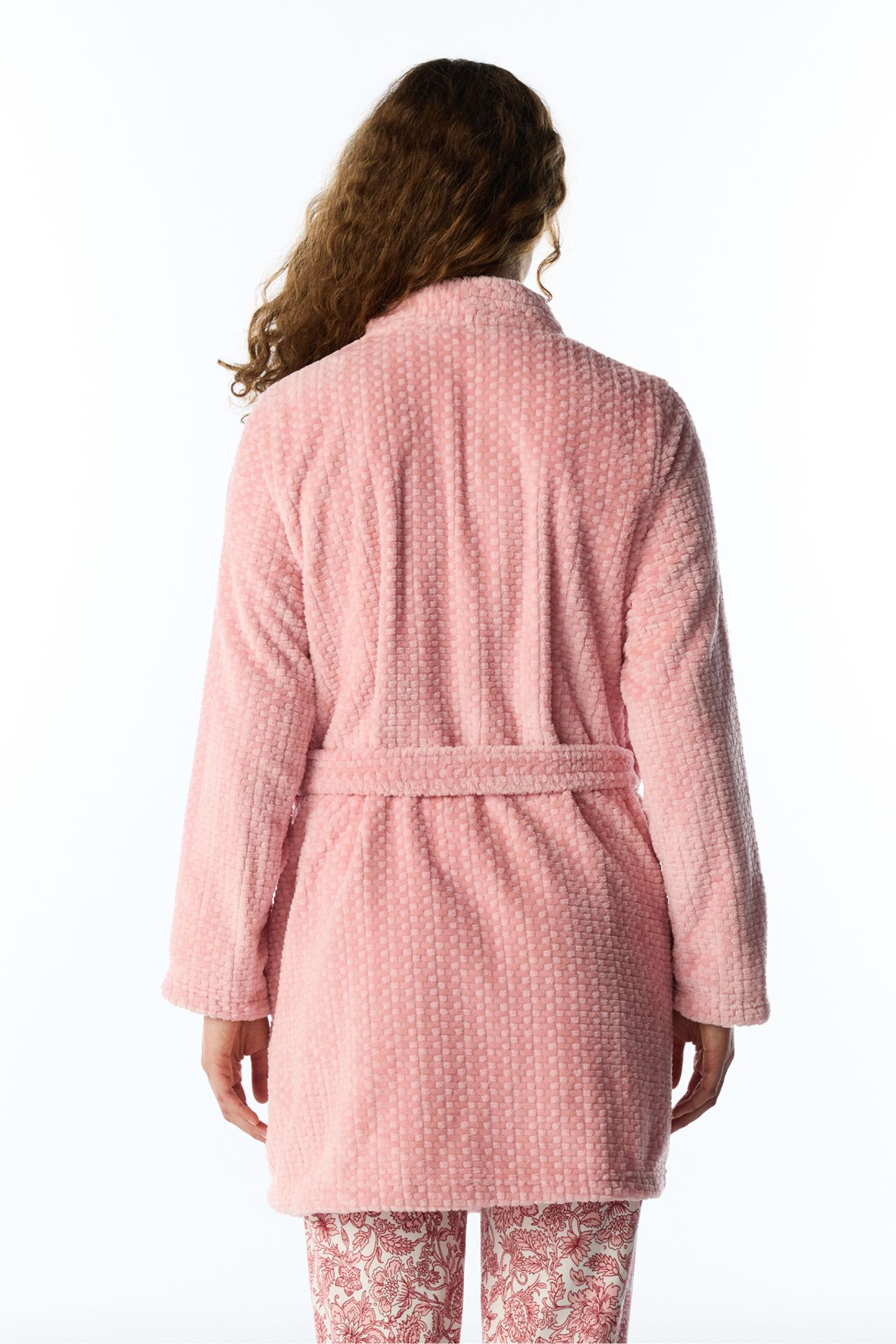PENTI Countryside Fluffy Long Sleeve Robe 5
